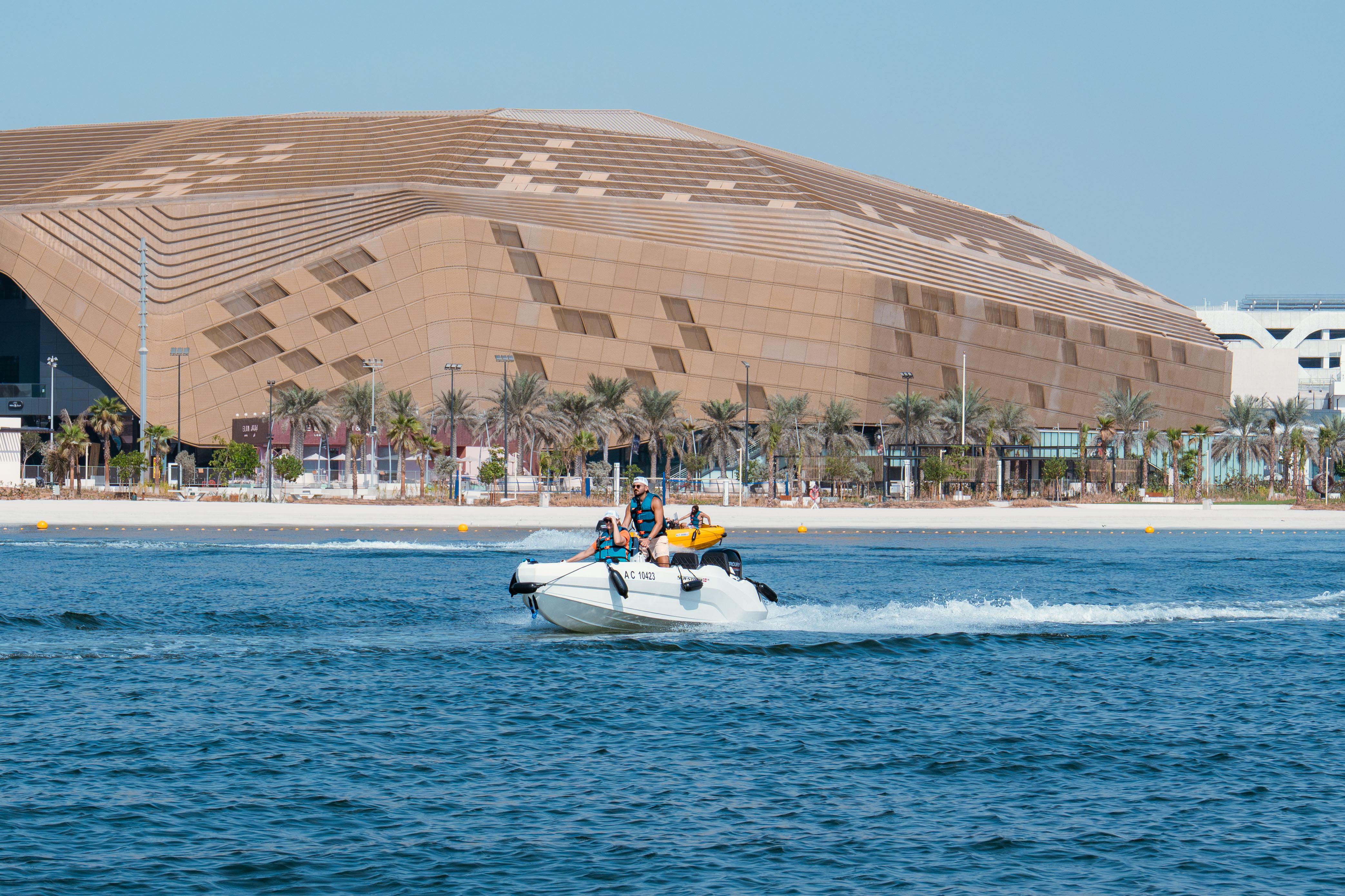 Yas Island Self-Drive Speedboat Tour with GPS Audio Guide