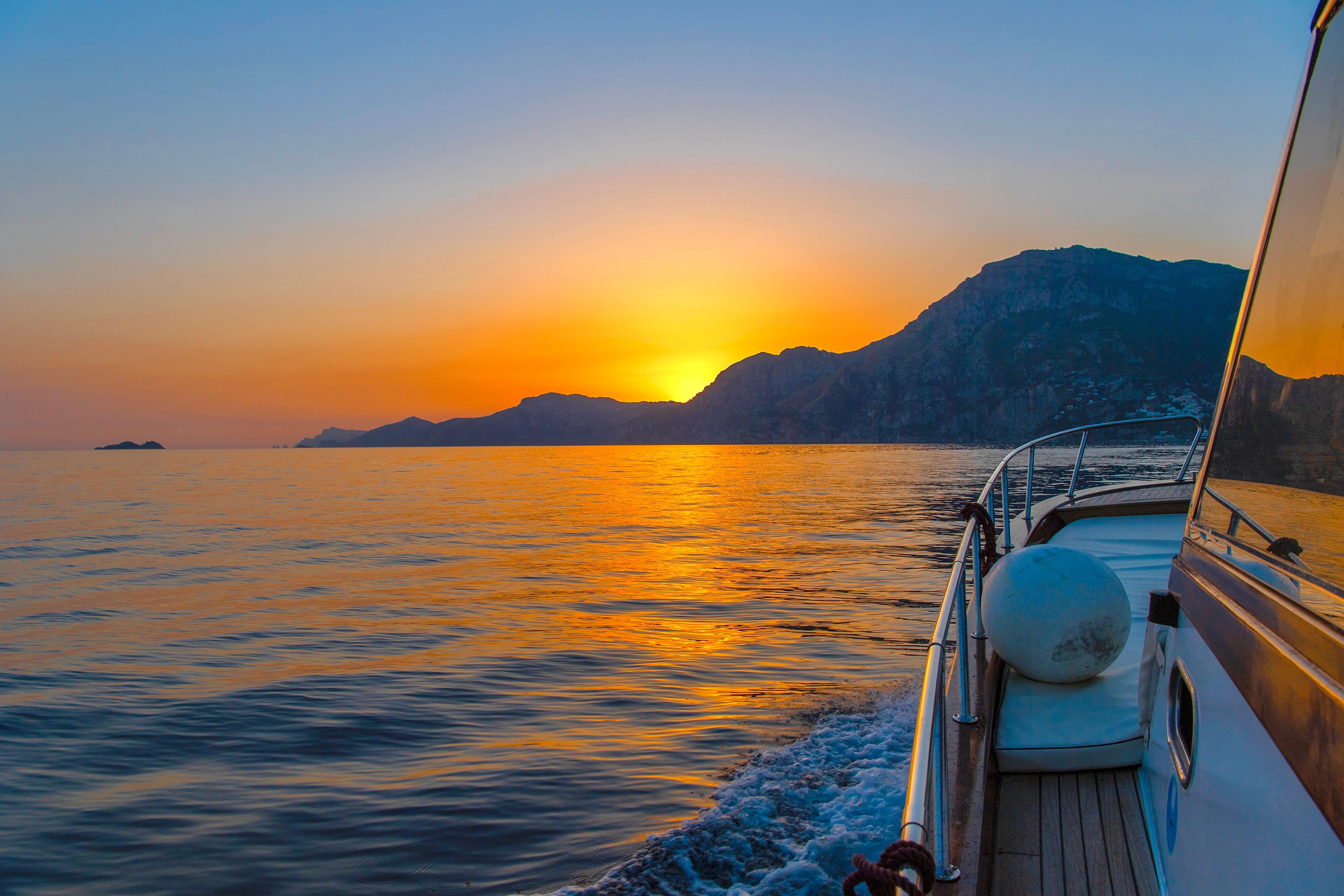 Positano Sunset Cruise & Snorkeling on the Amalfi Coast