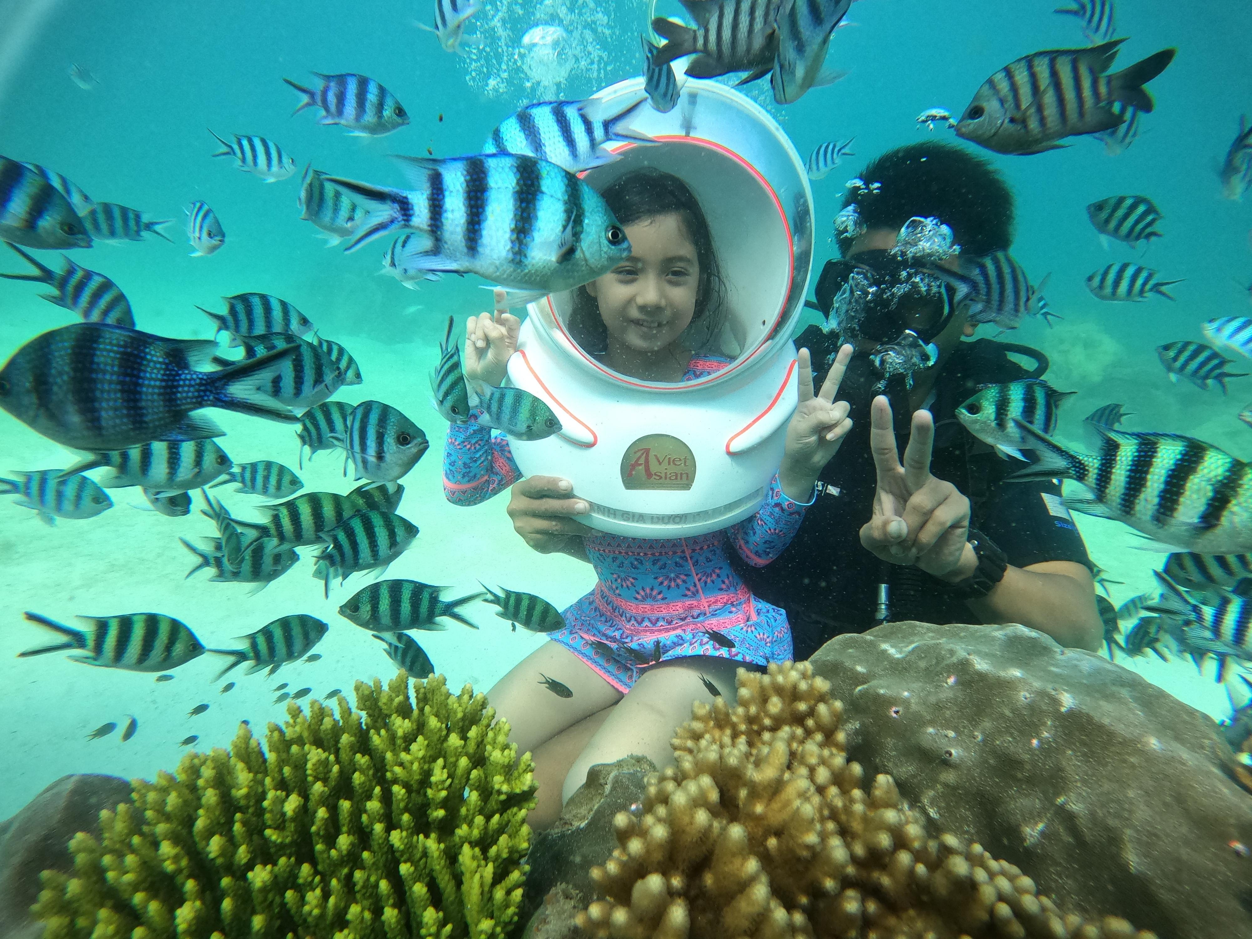 Phu Quoc Seabed Walking & Diving at Coral Park