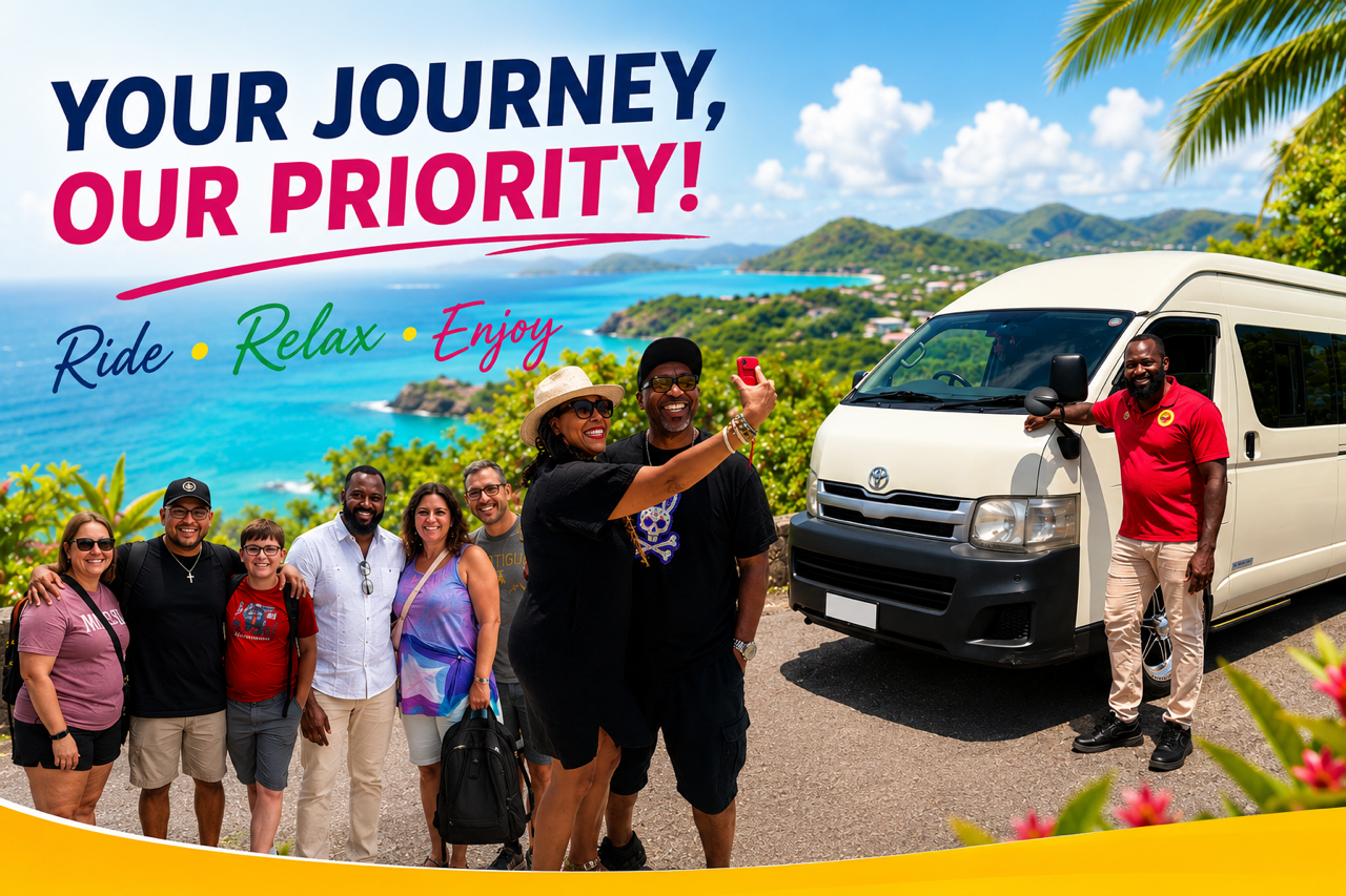 Antigua Island Highlights Tour with Local Guide