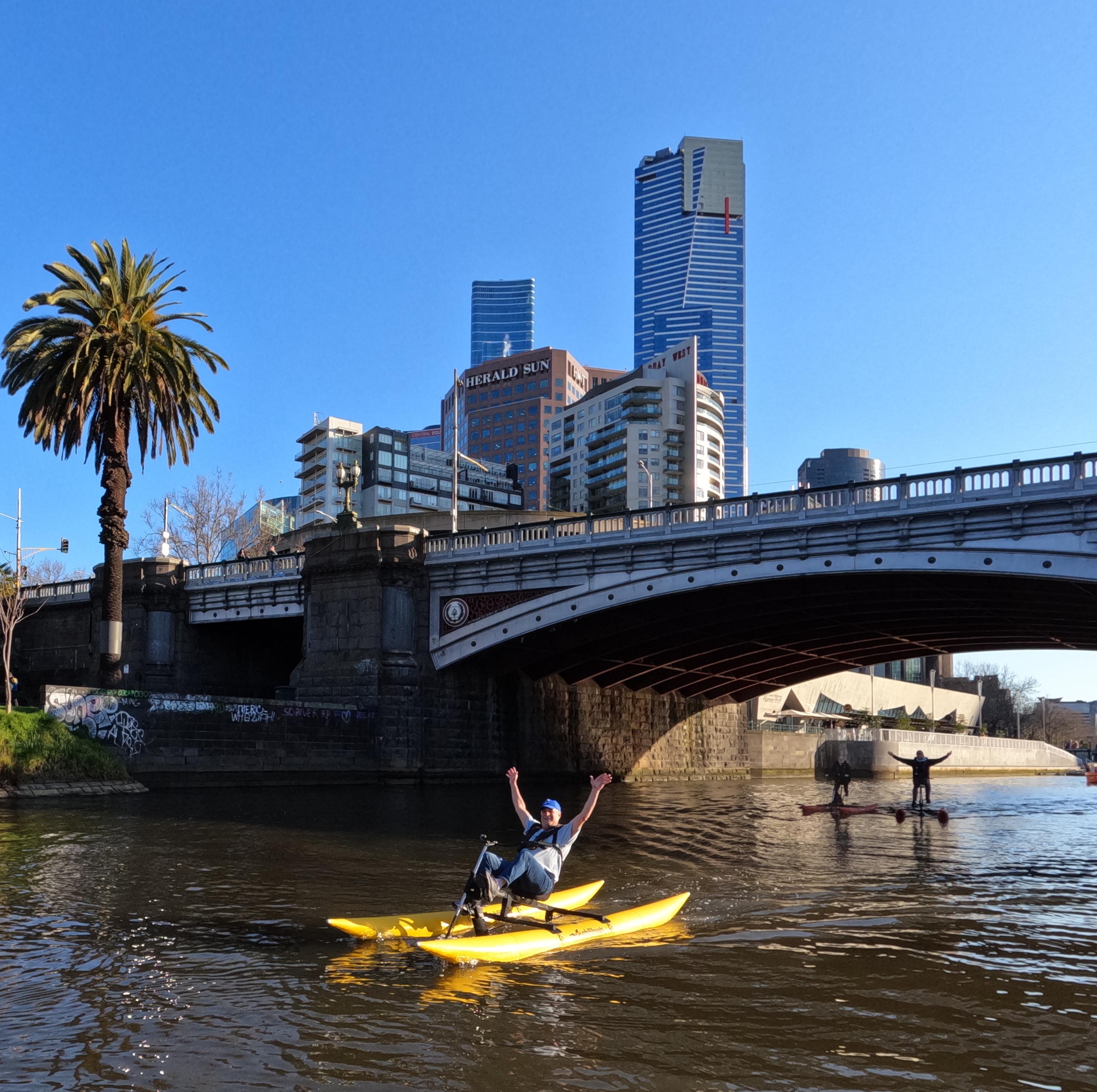 Yarra River, Melbourne Waterbike Tour