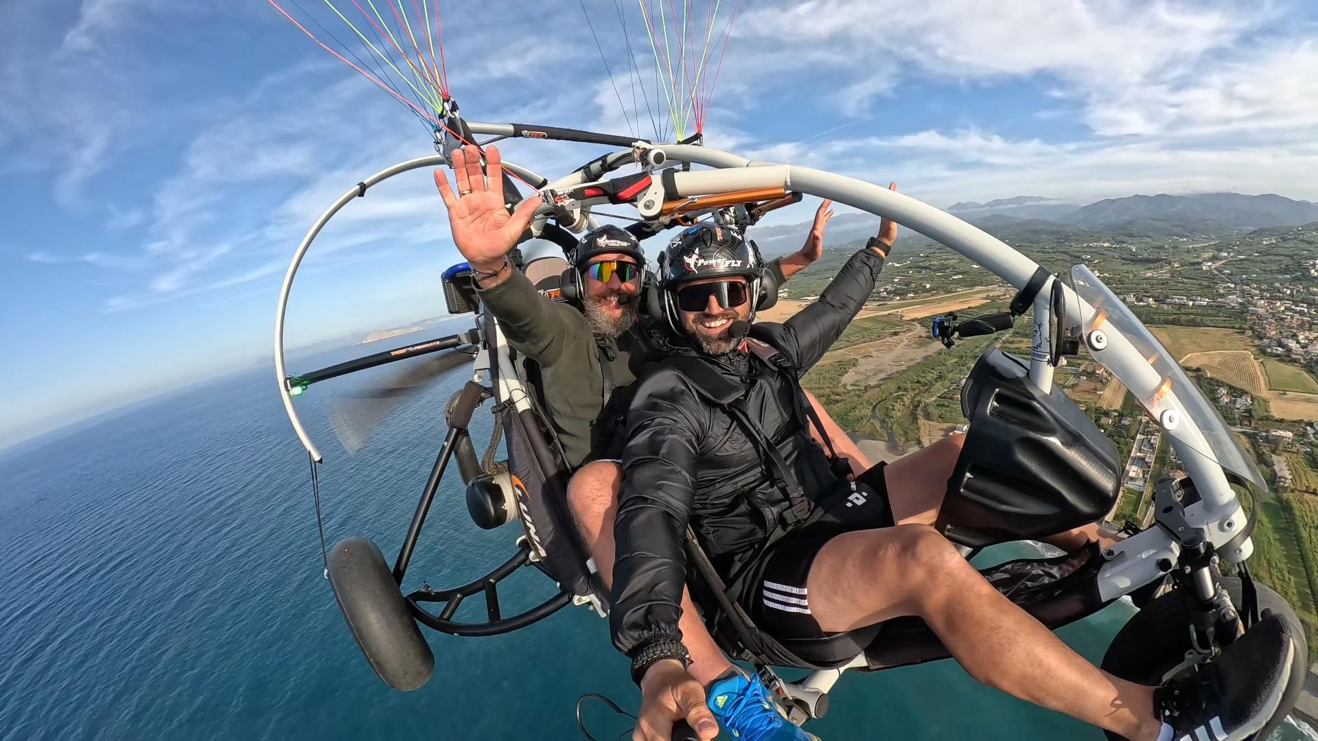 Chania Paratriking Flight with Professional Instructor