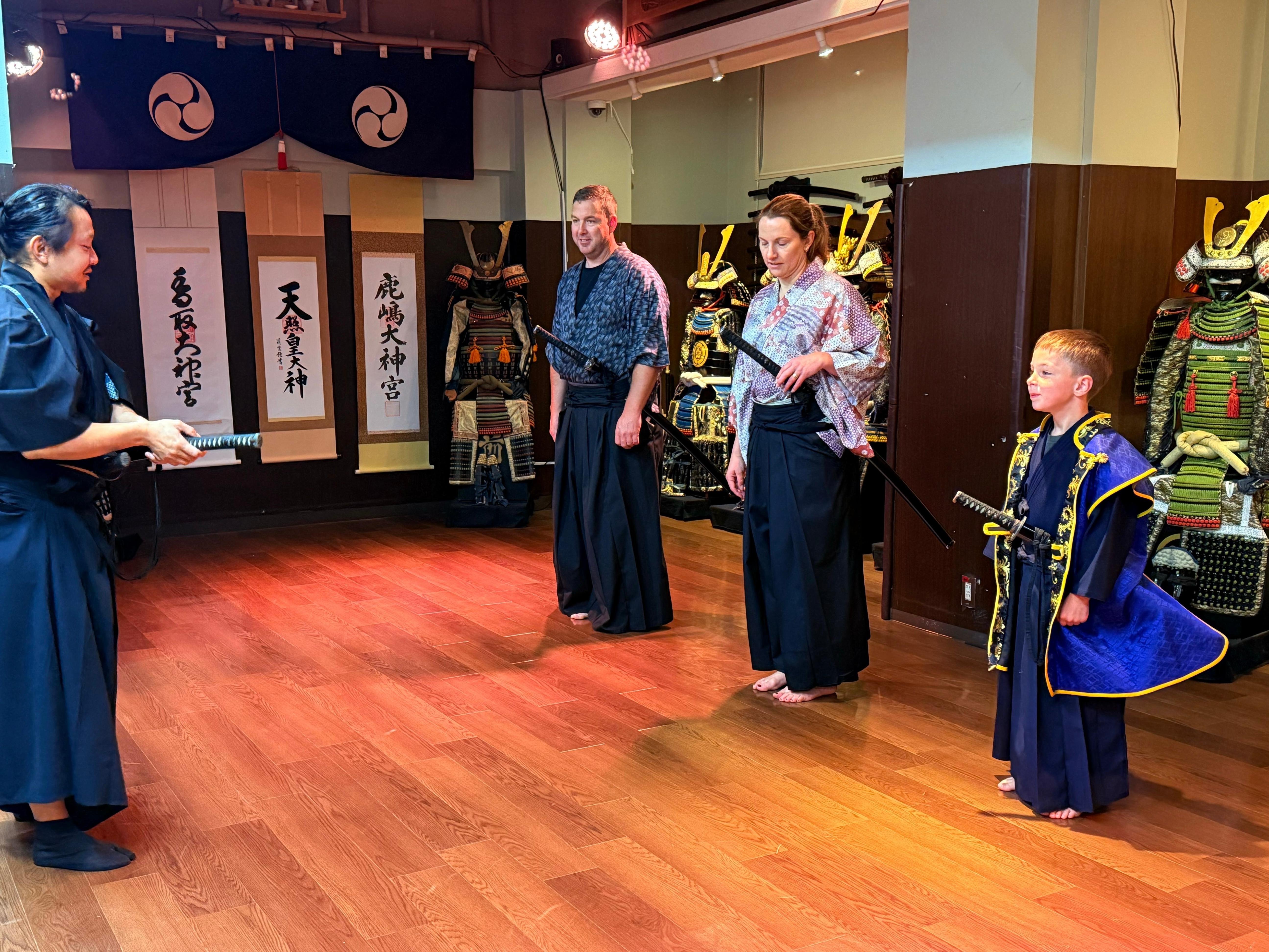 samurai experience in Tokyo — photo 12