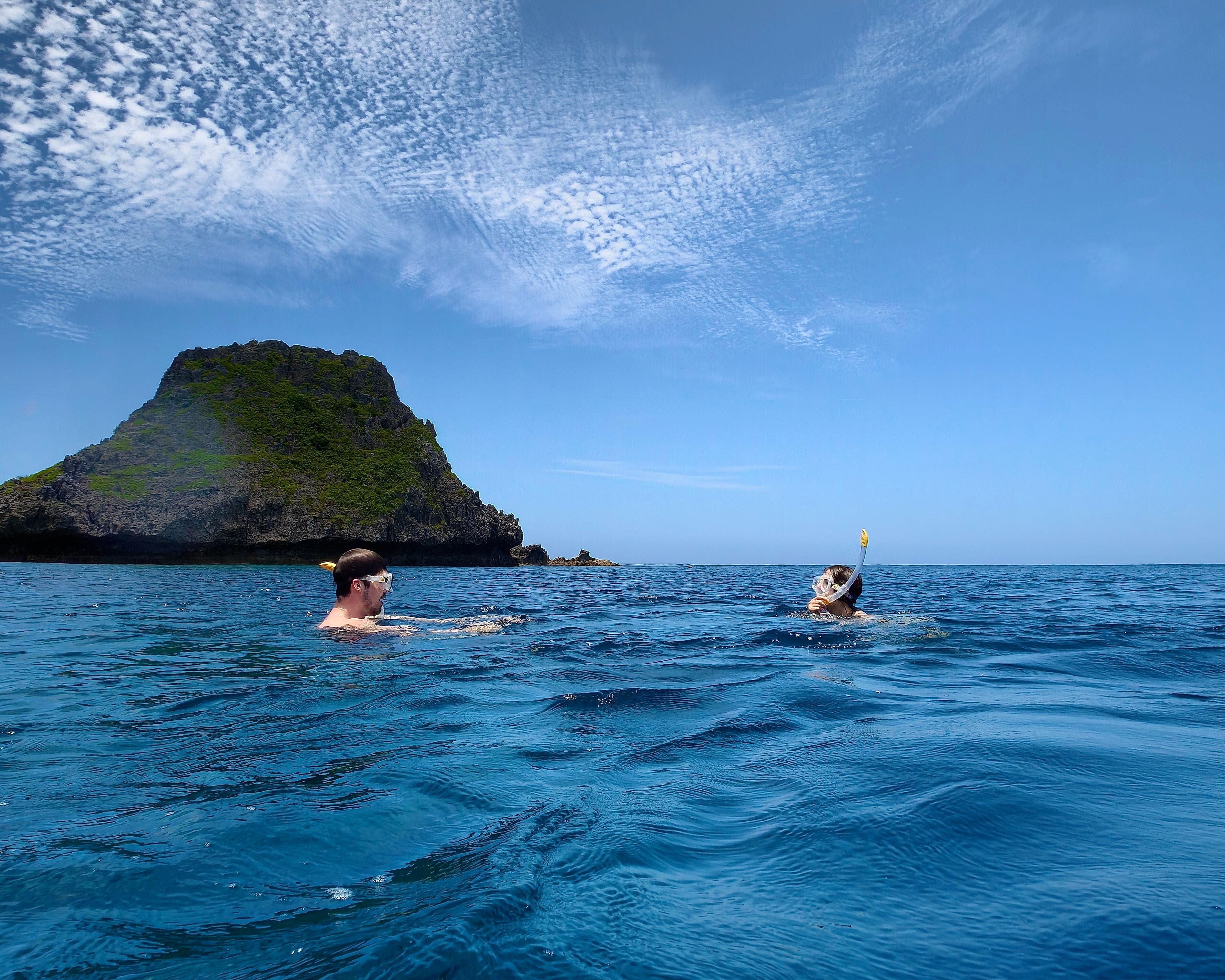Blue Cave Okinawa snorkelling at Cape Maeda, Onna Village — image 16
