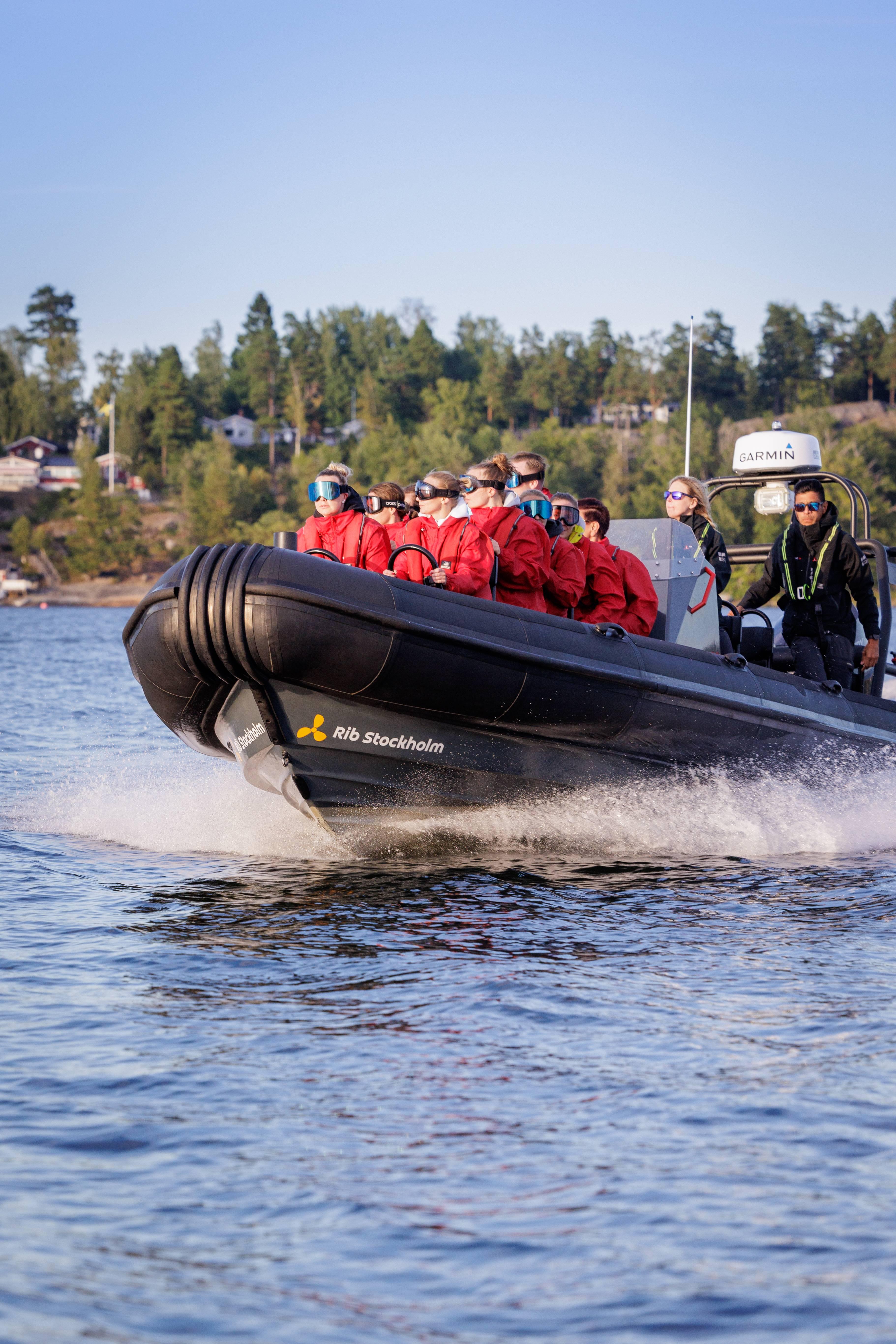 Stockholm Archipelago RIB Speedboat Adventure