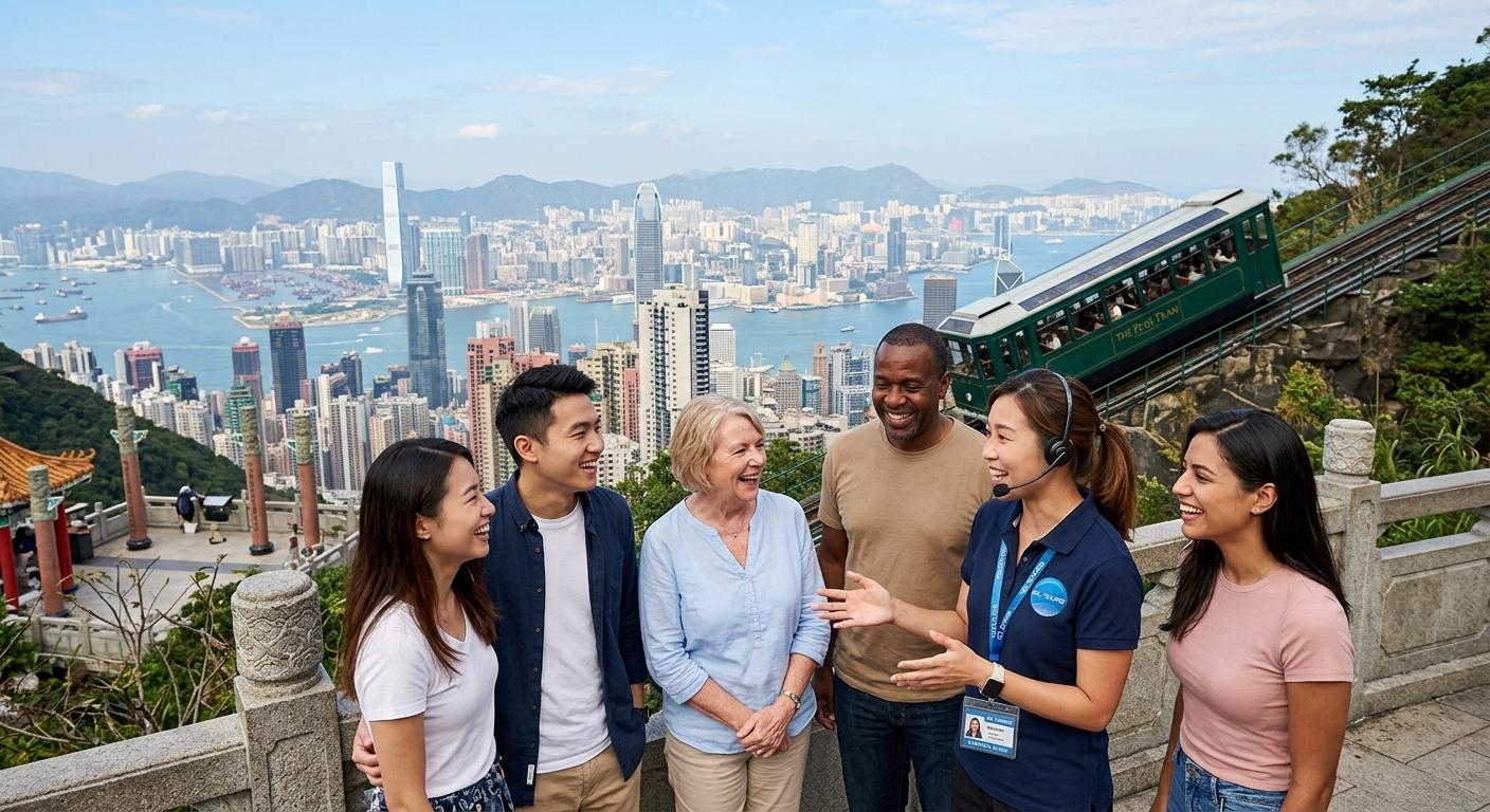 Hong Kong Highlights: Peak Tram, Old Town Walk & Dim Sum