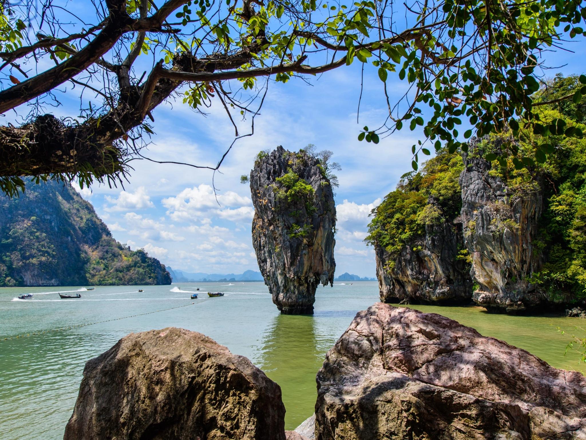 Krabi to James Bond Island & Phang Nga Bay by Longtail Boat