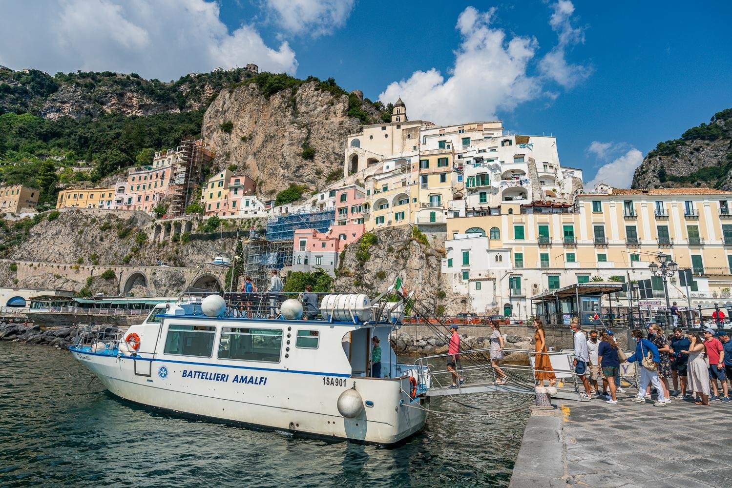 Amalfi Coast Day Trip: Positano, Amalfi & Ravello from Naples or Sorrento