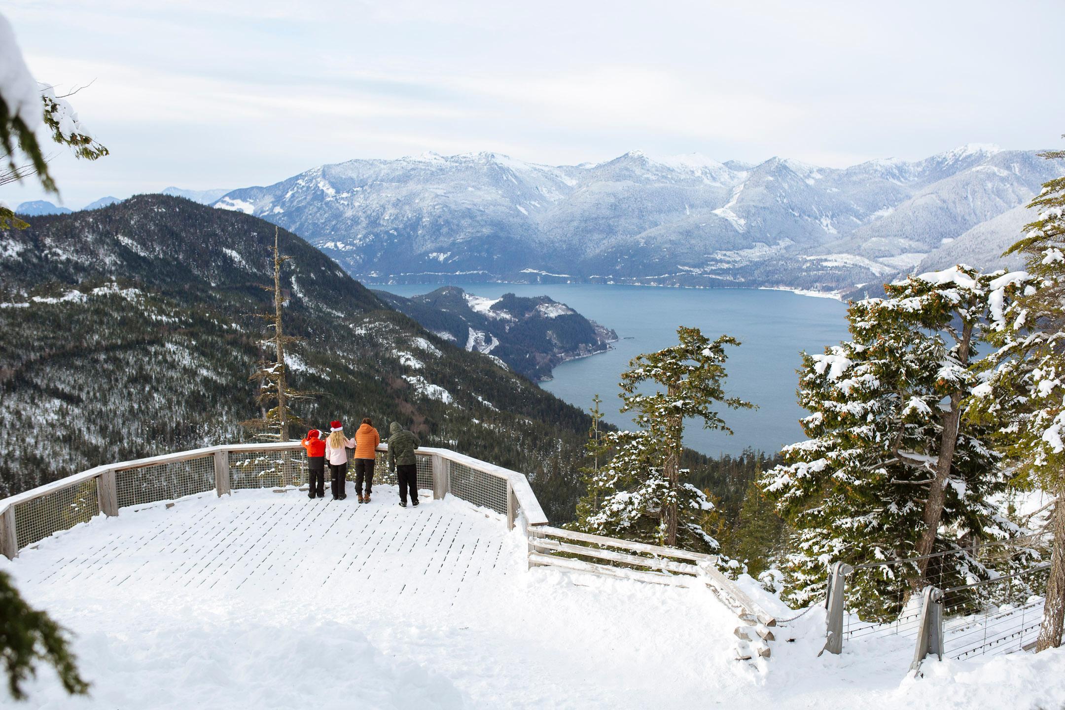 Sea to Sky Gondola in Squamish BC — summit views, suspension bridge, and Howe Sound — image 9