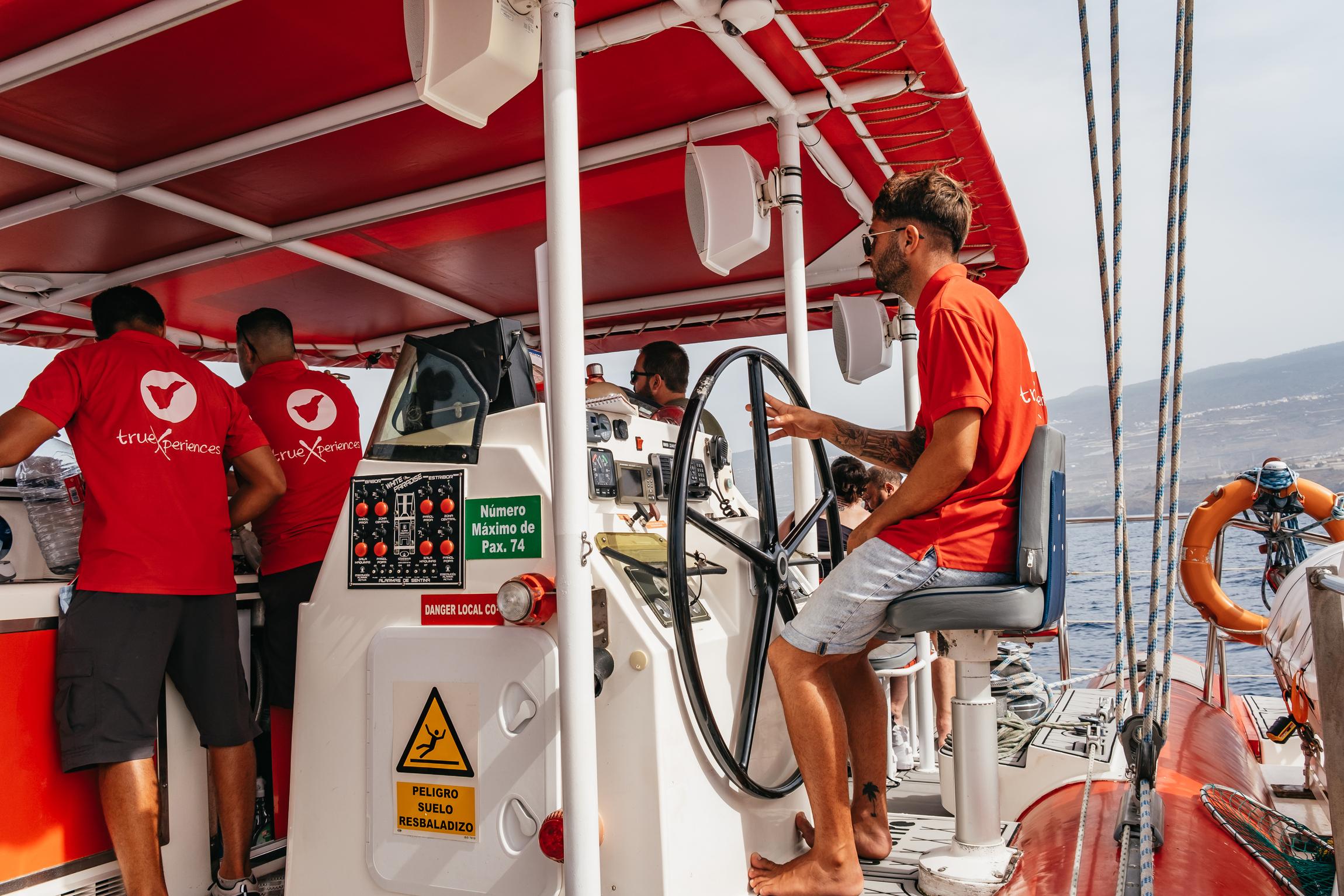 Eco-Friendly Whale & Dolphin Catamaran Cruise in Costa Adeje
