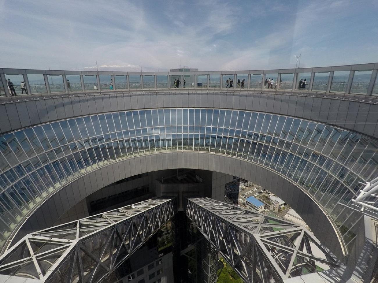 Osaka Contrast Walk: Umeda Sky Views & Nakazakicho Retro District