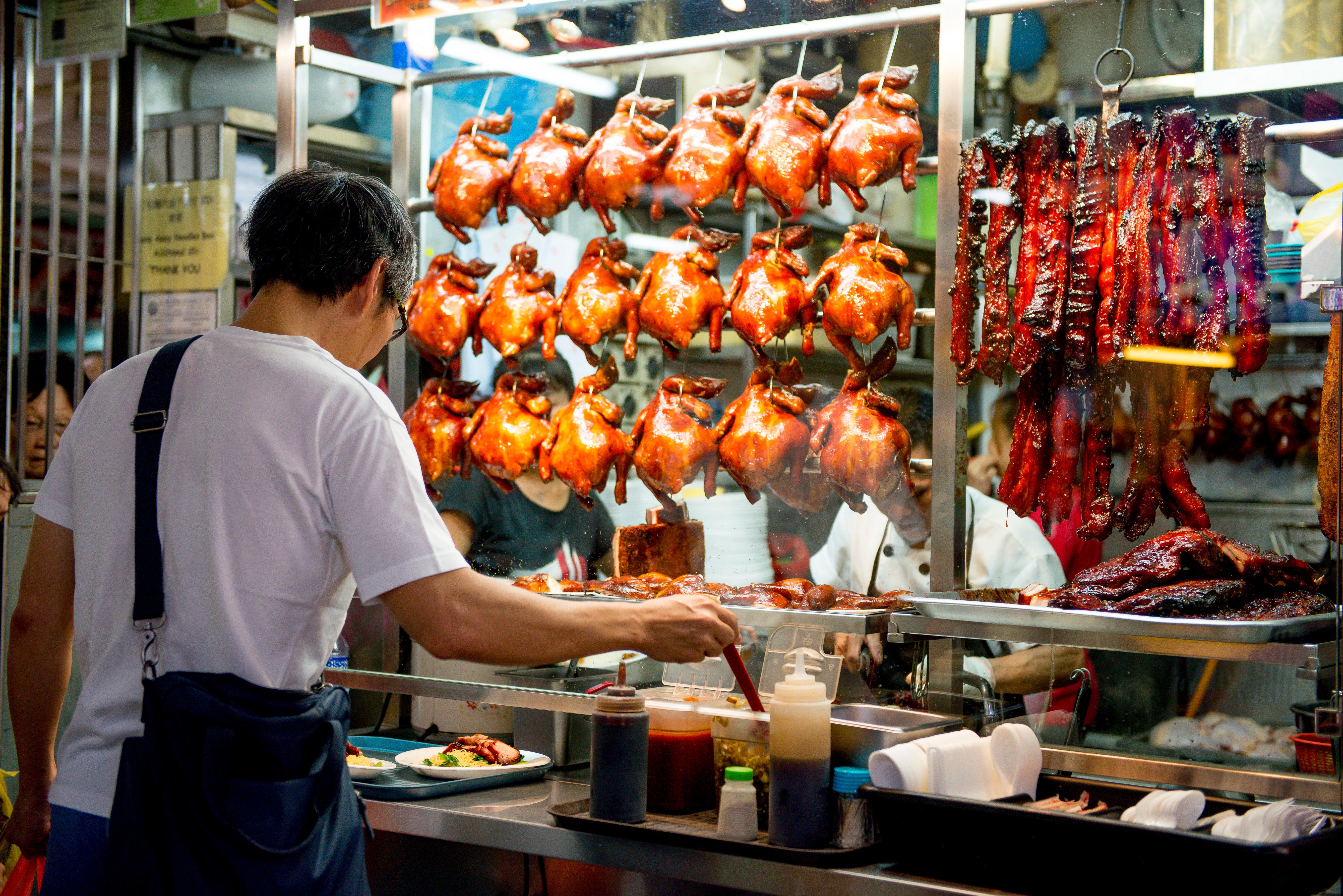 Chinatown Culinary Walk with Michelin-Starred Hawker Meal