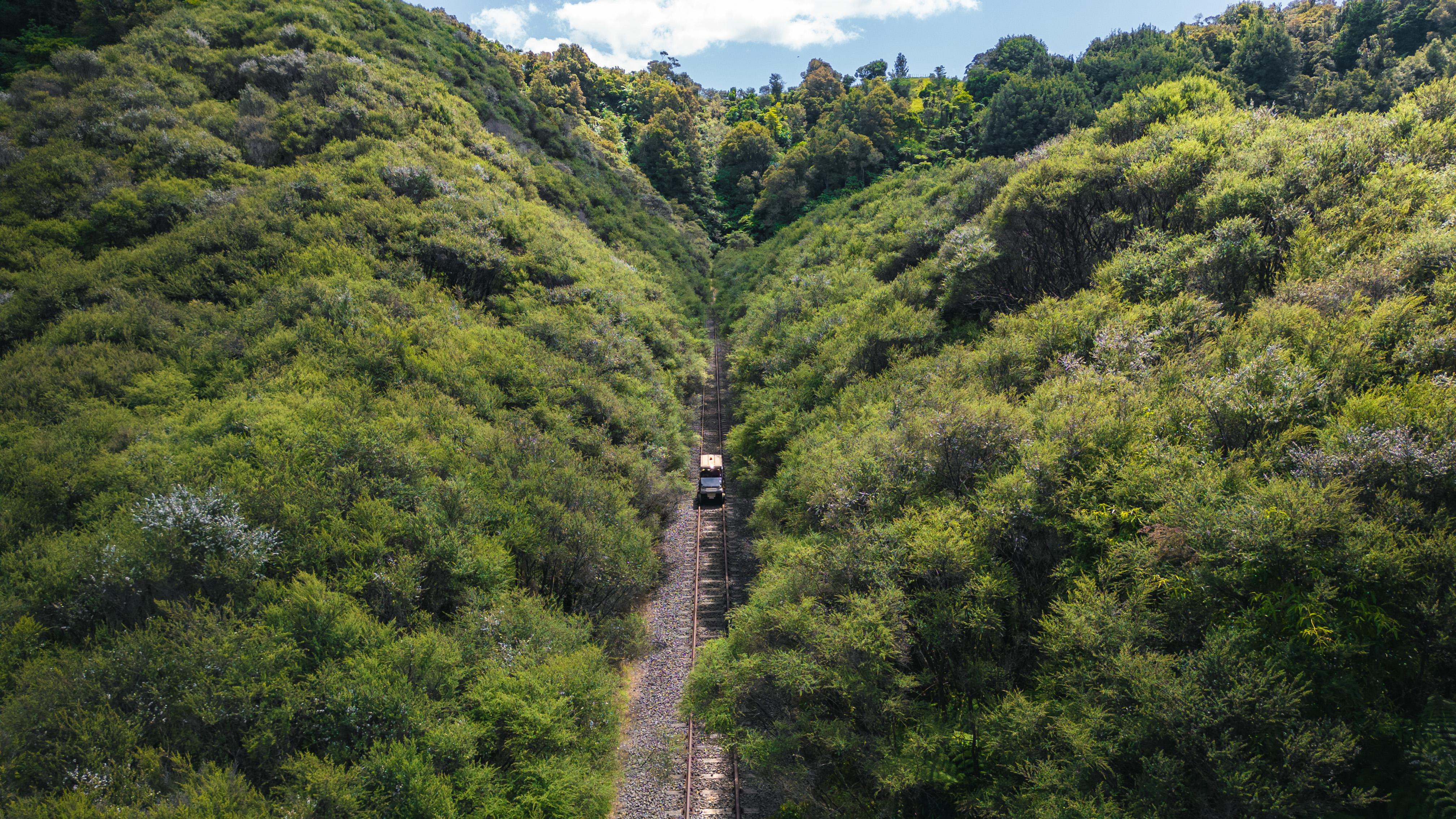 Forgotten World Rail Cart Journey