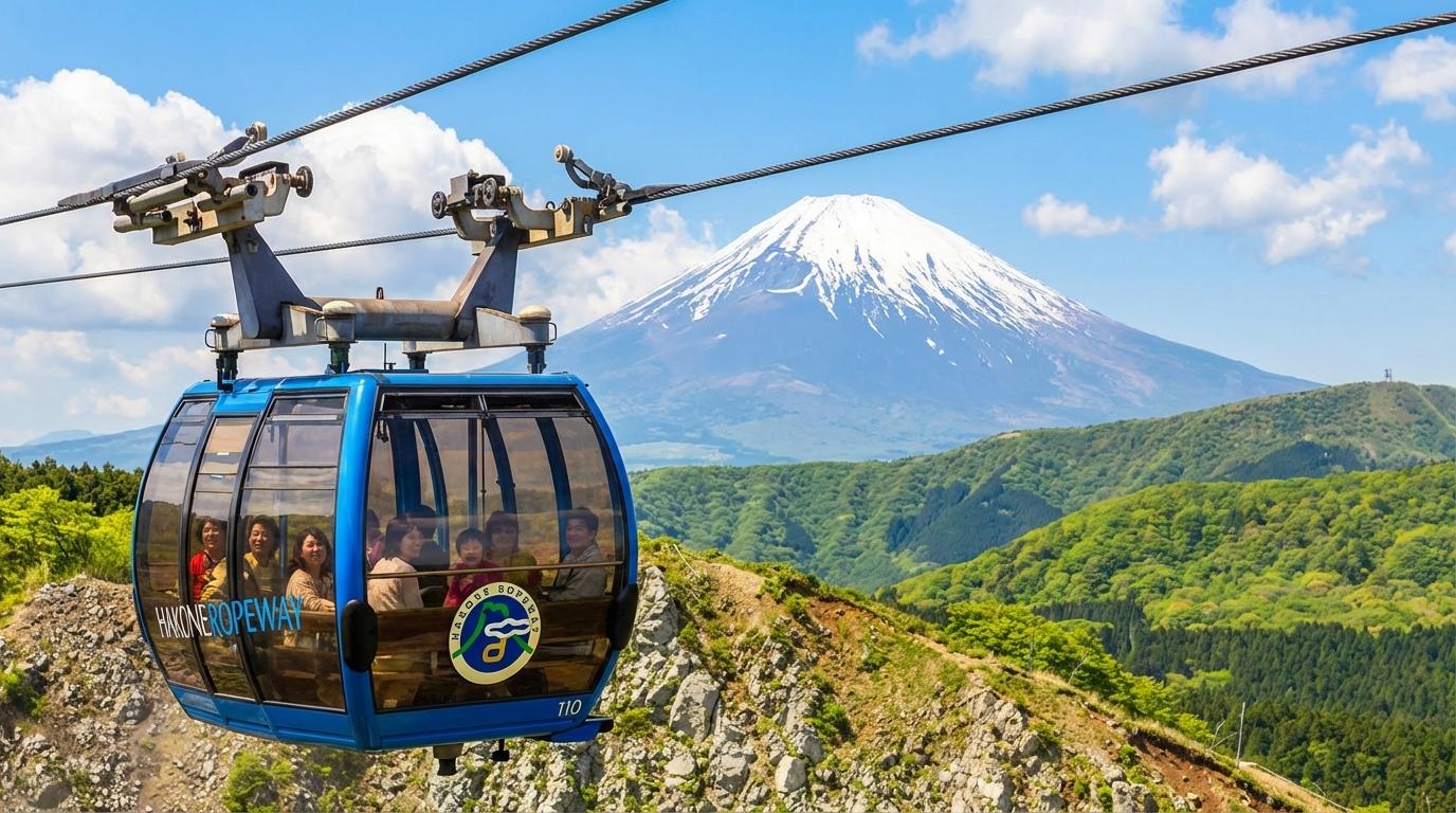 Mt. Fuji, Hakone & Owakudani Full-Day Tour from Tokyo