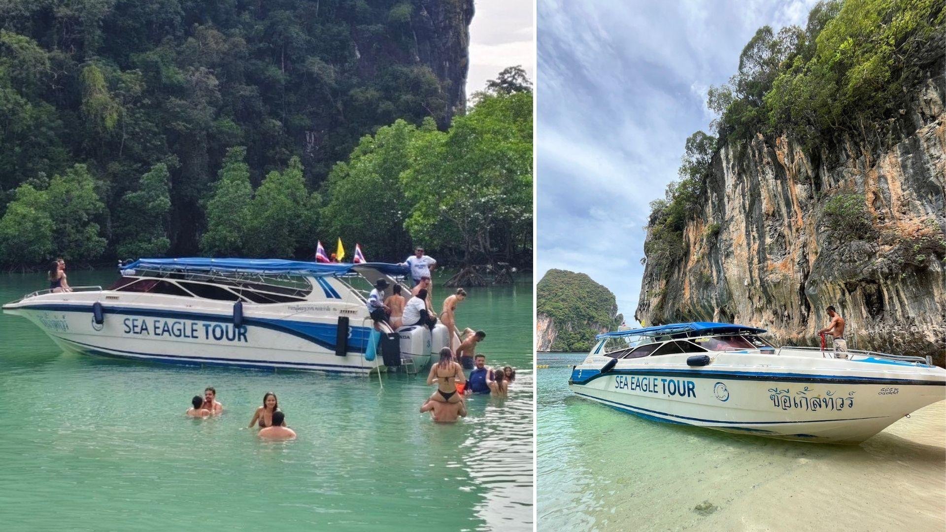 Krabi Hong Islands Speedboat Day Trip with Lunch