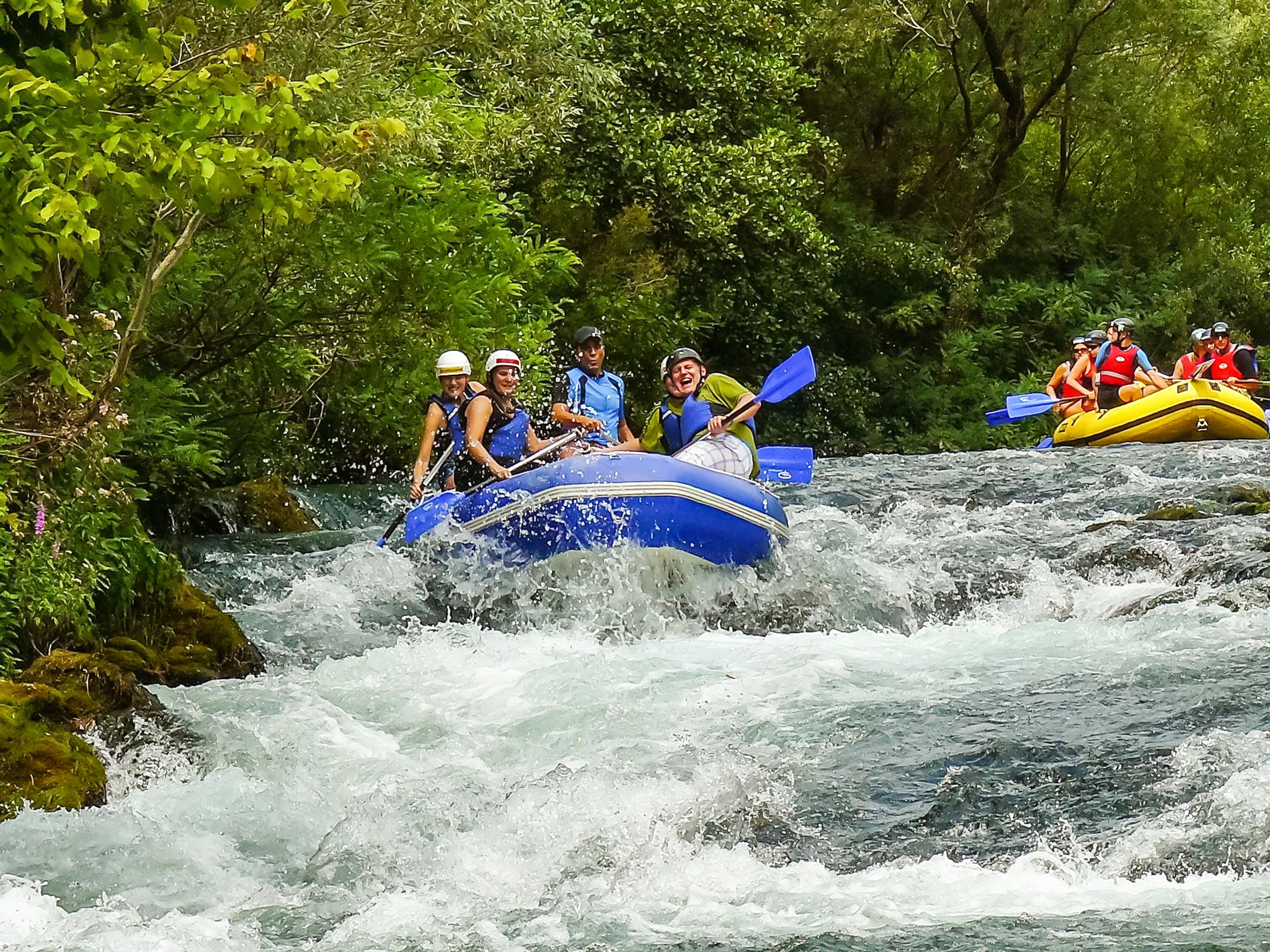Cetina River Rafting & Cliff Jumping Adventure from Omiš