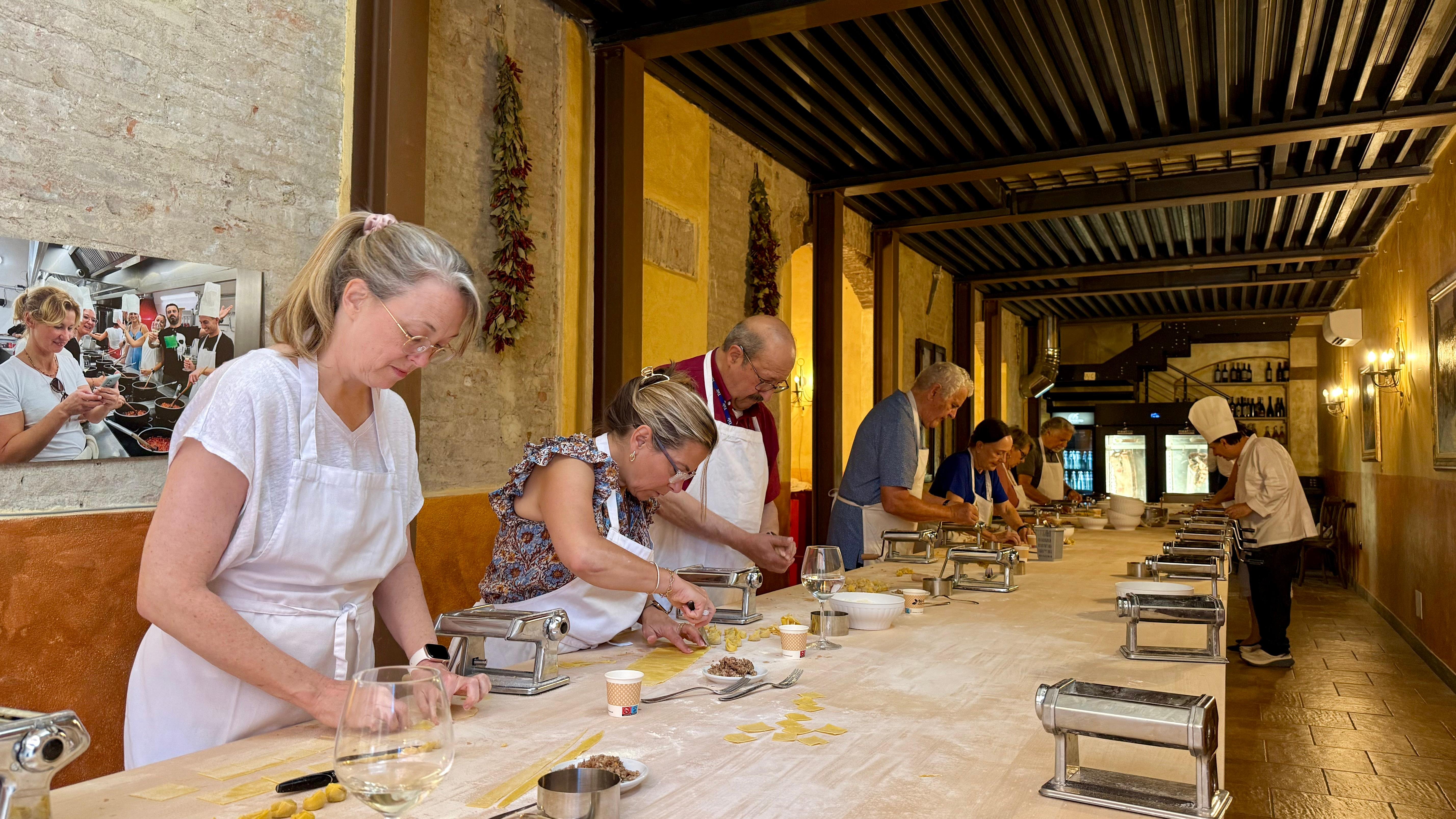 cooking class in Siena — photo 10
