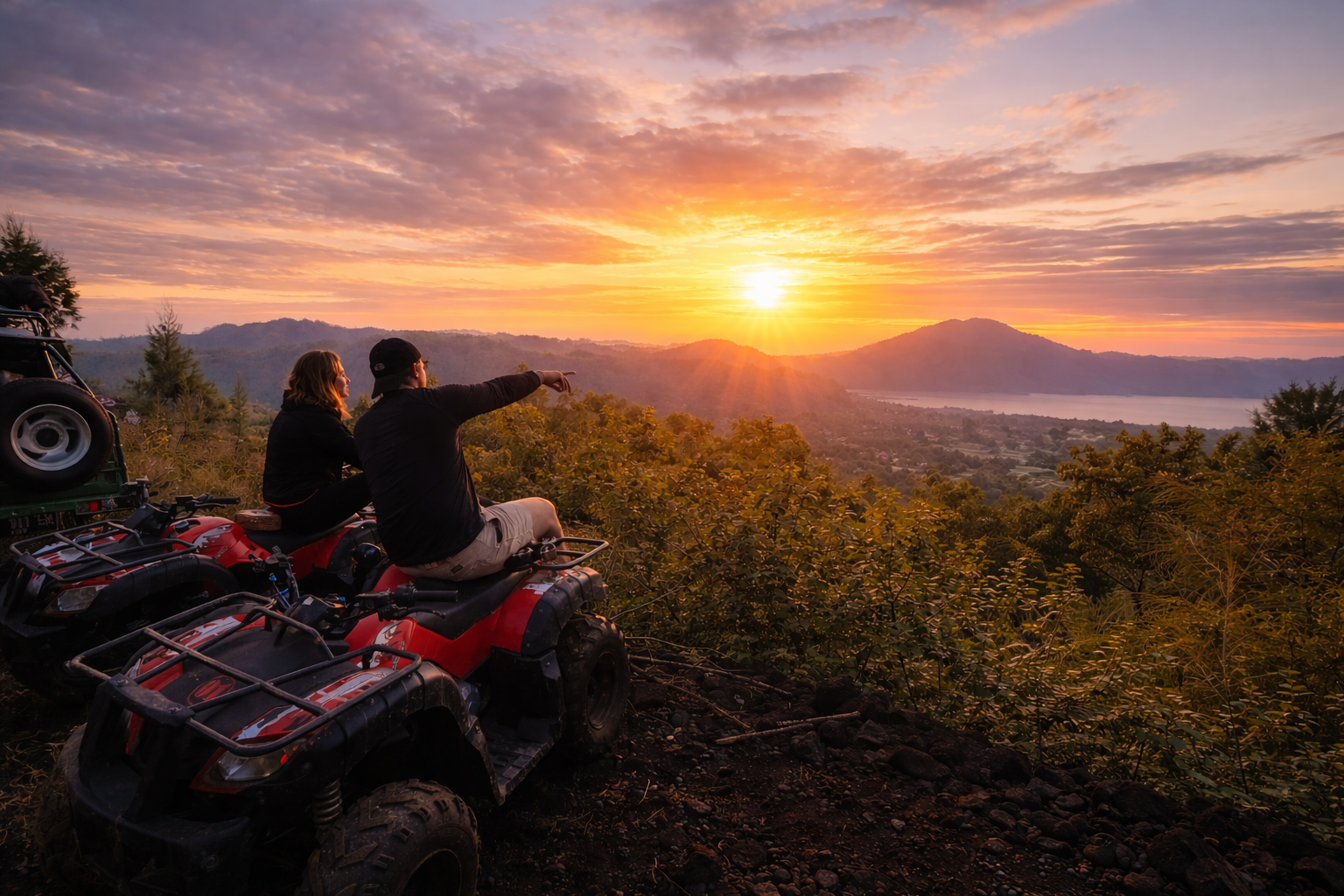 Mount Batur Sunrise ATV Adventure with Breakfast