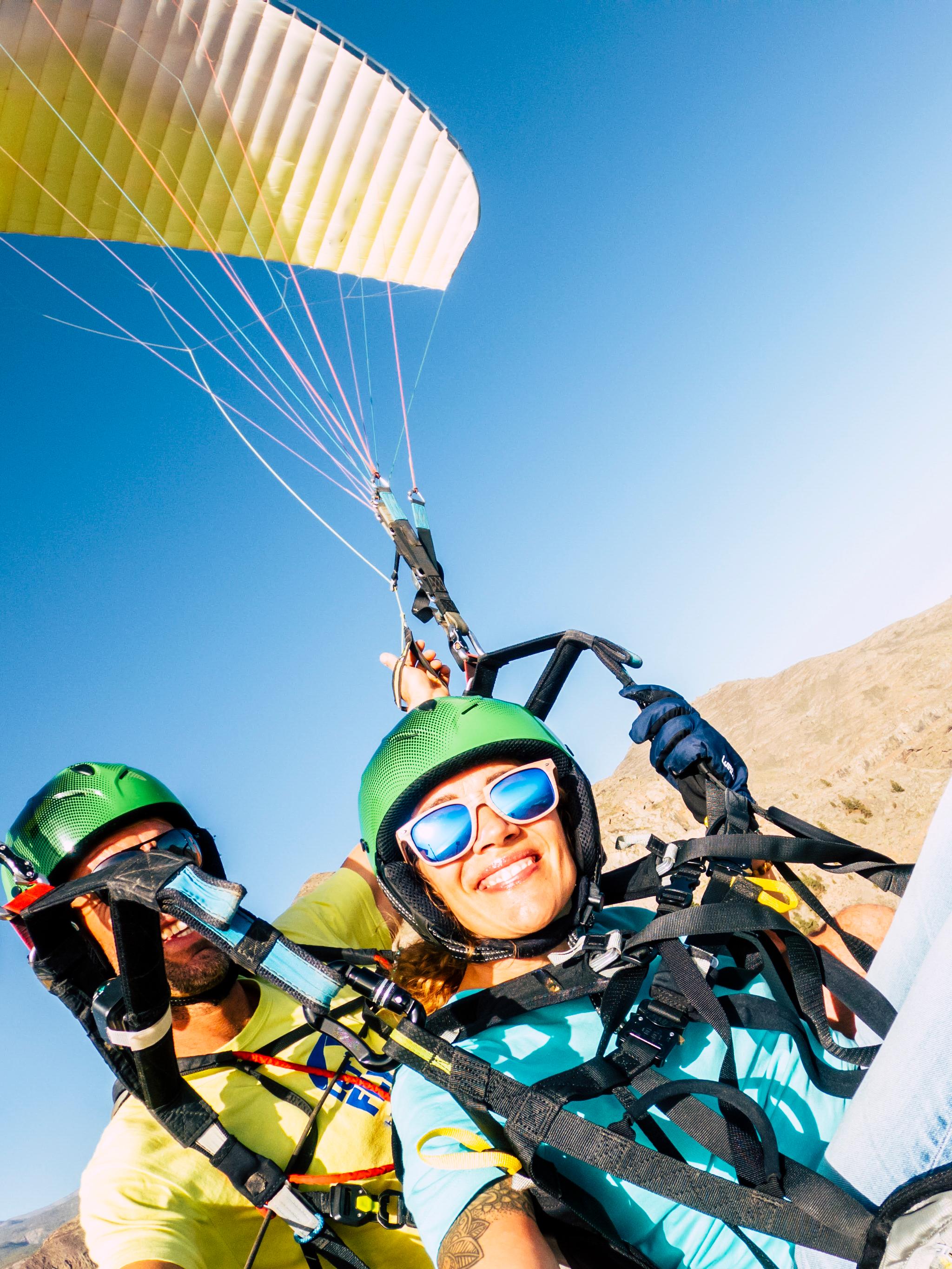 Paramotor Flight Over Lima's Coastal Cliffs