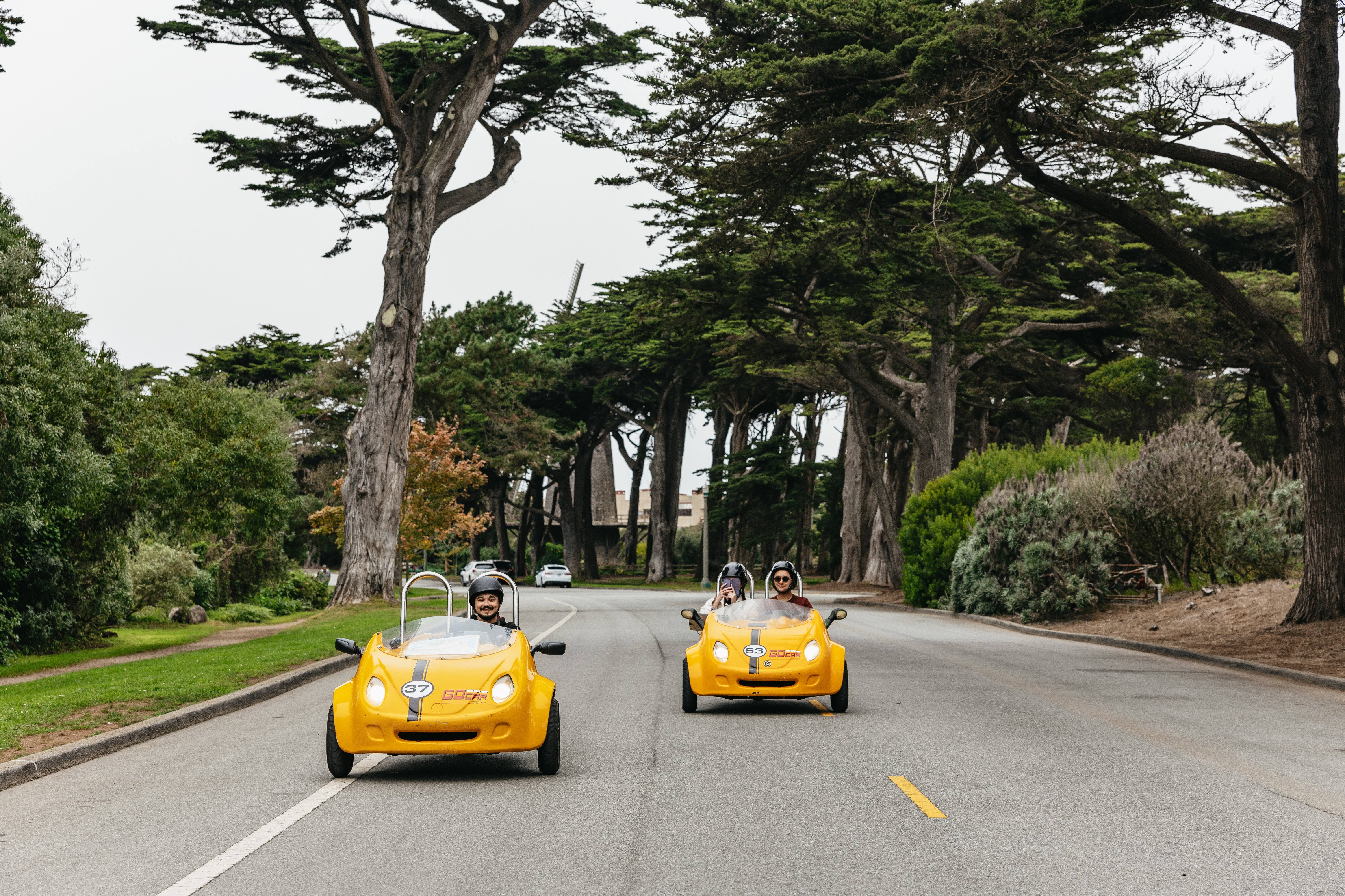 Aventure en GoCar : Golden Gate et Lombard Street à San Francisco