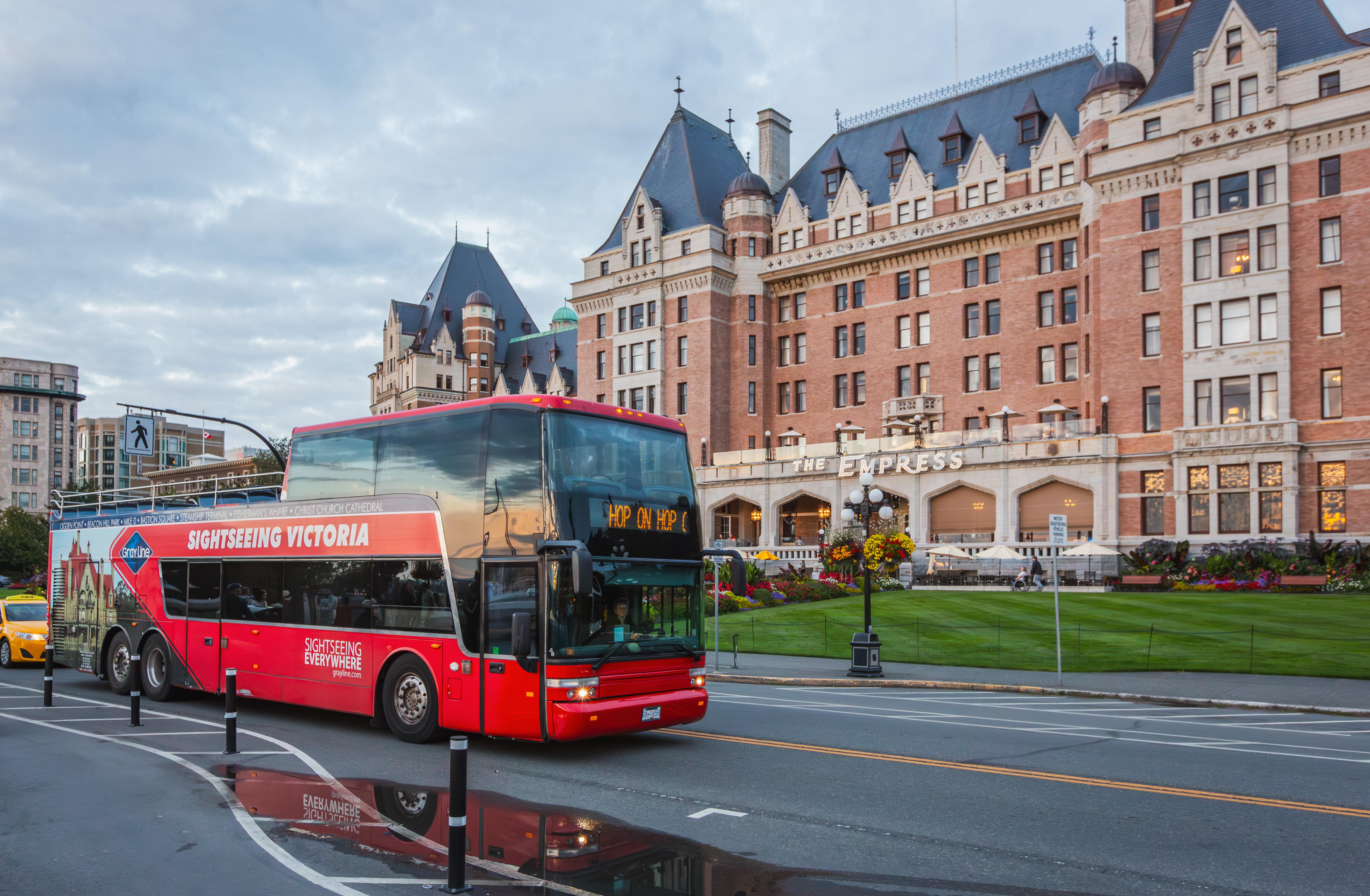 Victoria Open-Top Double-Decker Hop-On-Hop-Off Tour