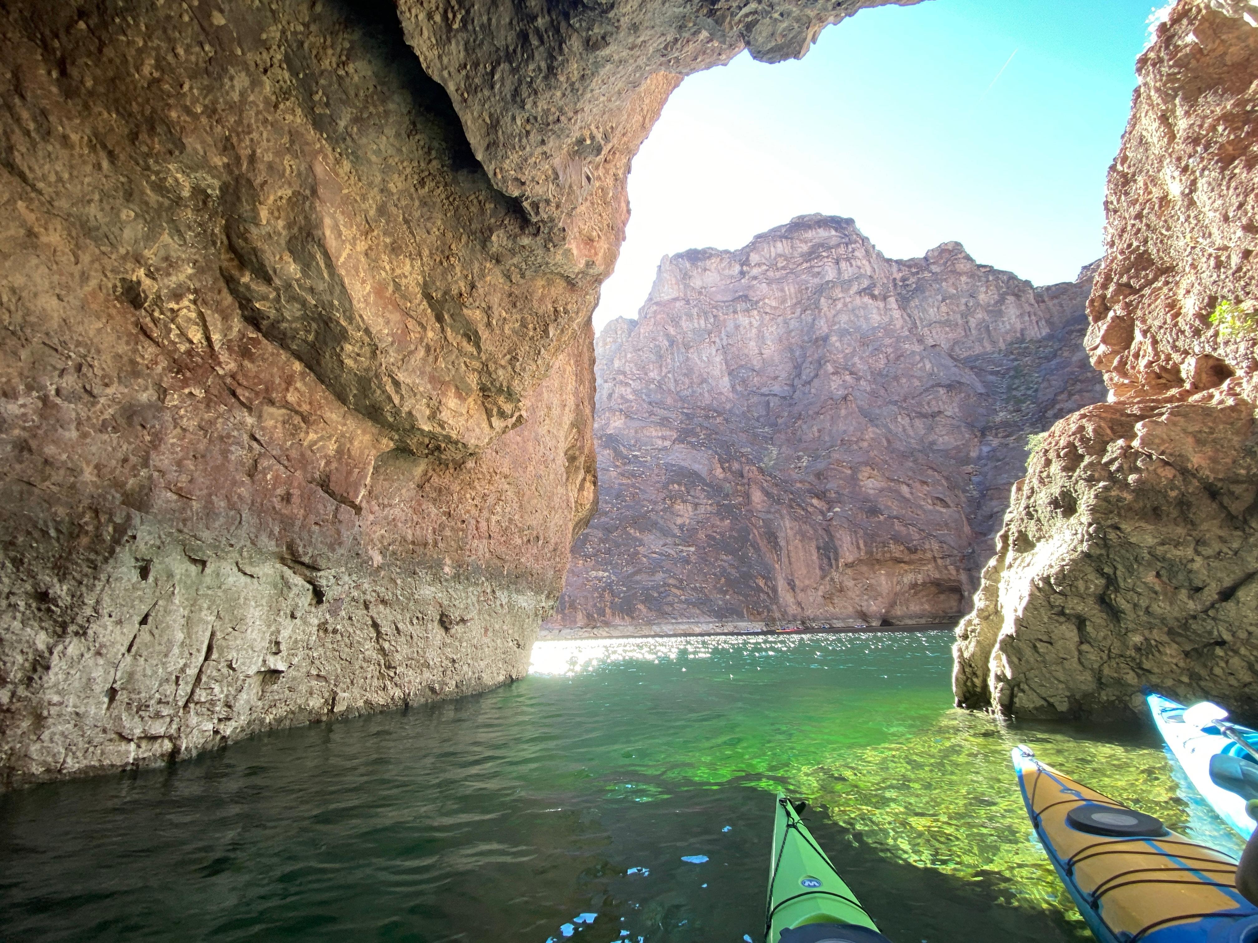 Las Vegas: Guided Colorado River Kayaking to Emerald Cave
