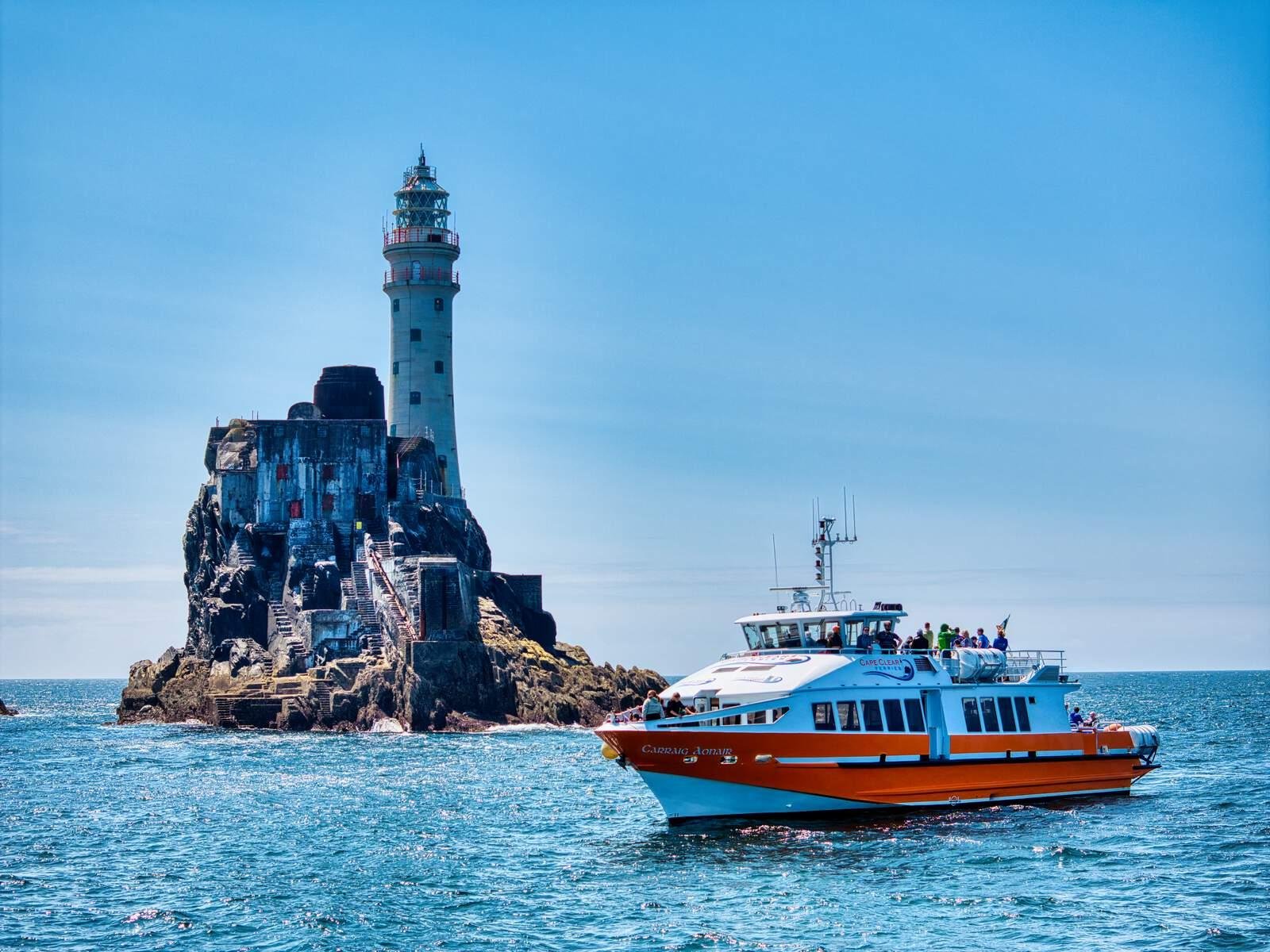 Fastnet Rock Lighthouse & Cape Clear Island Ferry Experience
