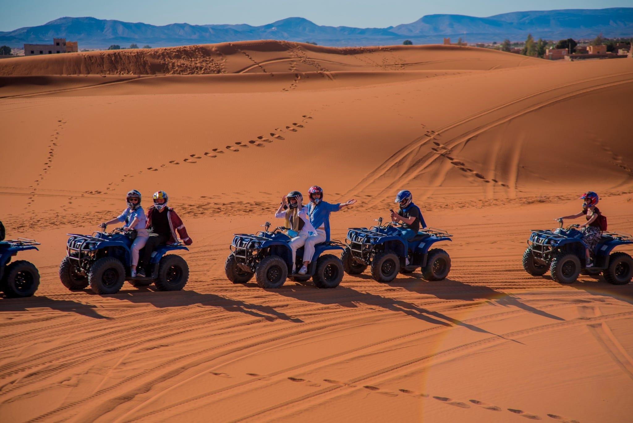 Merzouga Desert Quad Bike & Sandboarding Adventure
