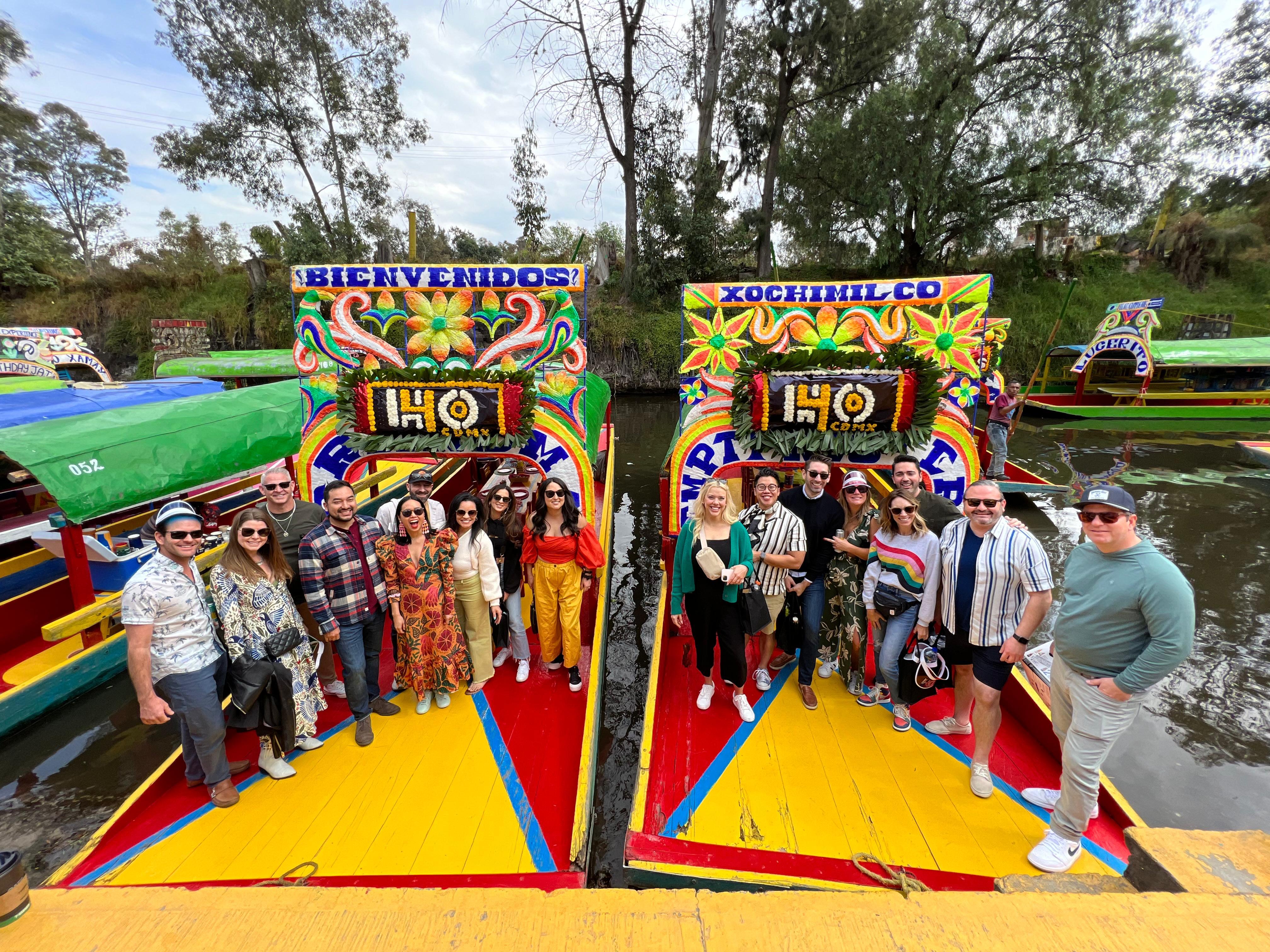 Xochimilco Canal Cruise with Open Bar & Fresh Guacamole