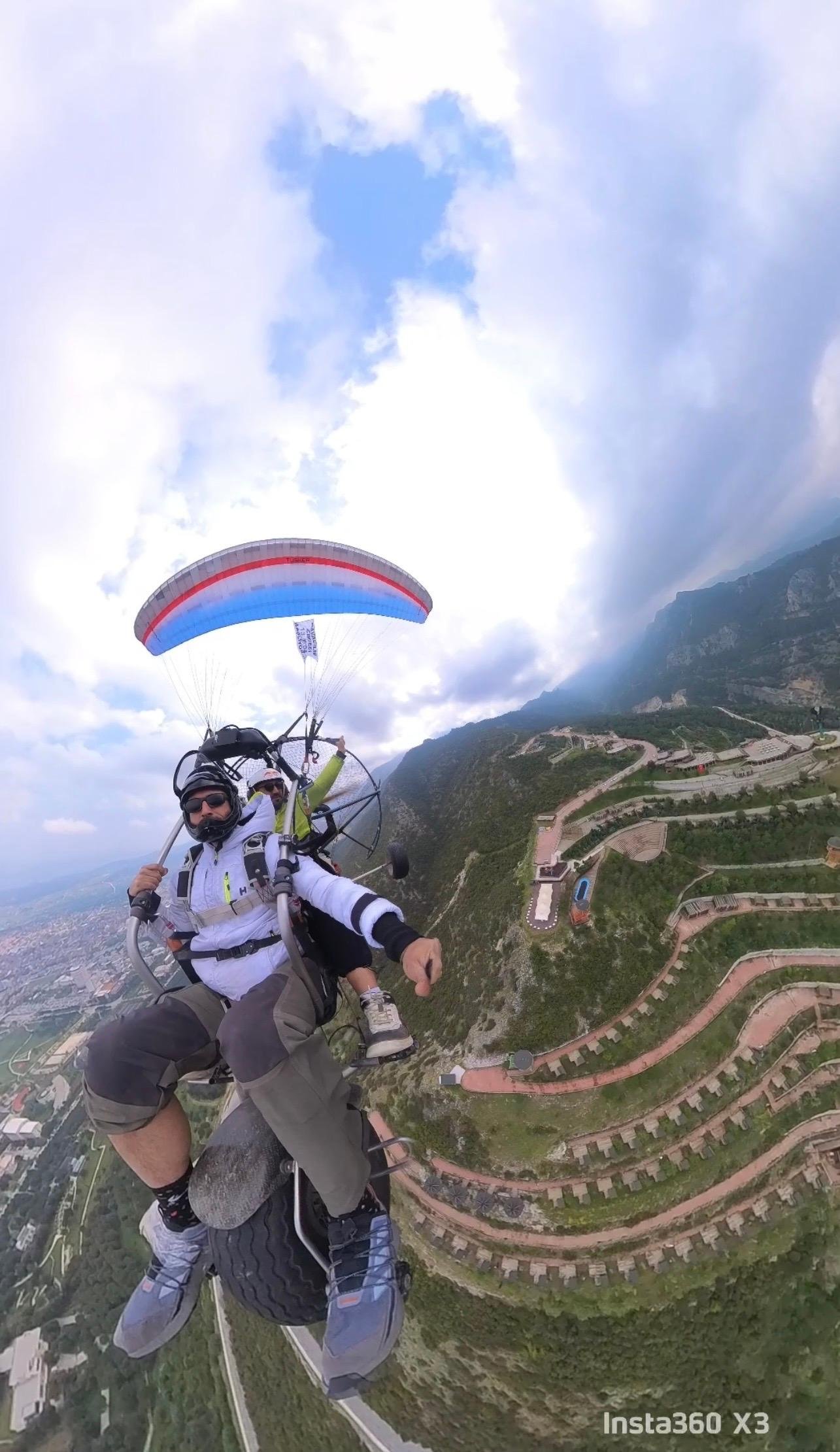 Pamukkale Aerial Paratrike Adventure with Transfers