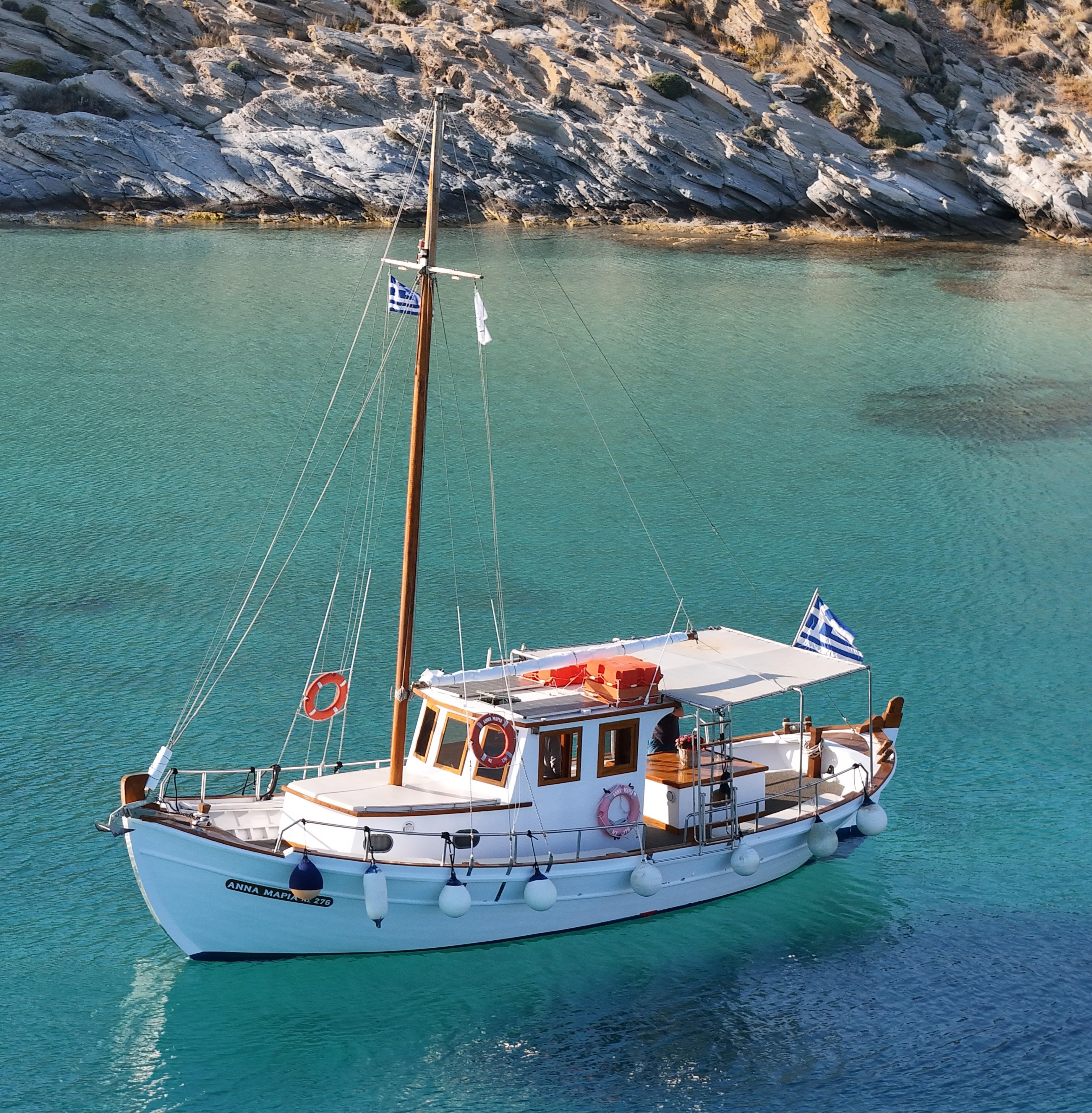 Northern Paros Coastal Swim & Snorkel Cruise