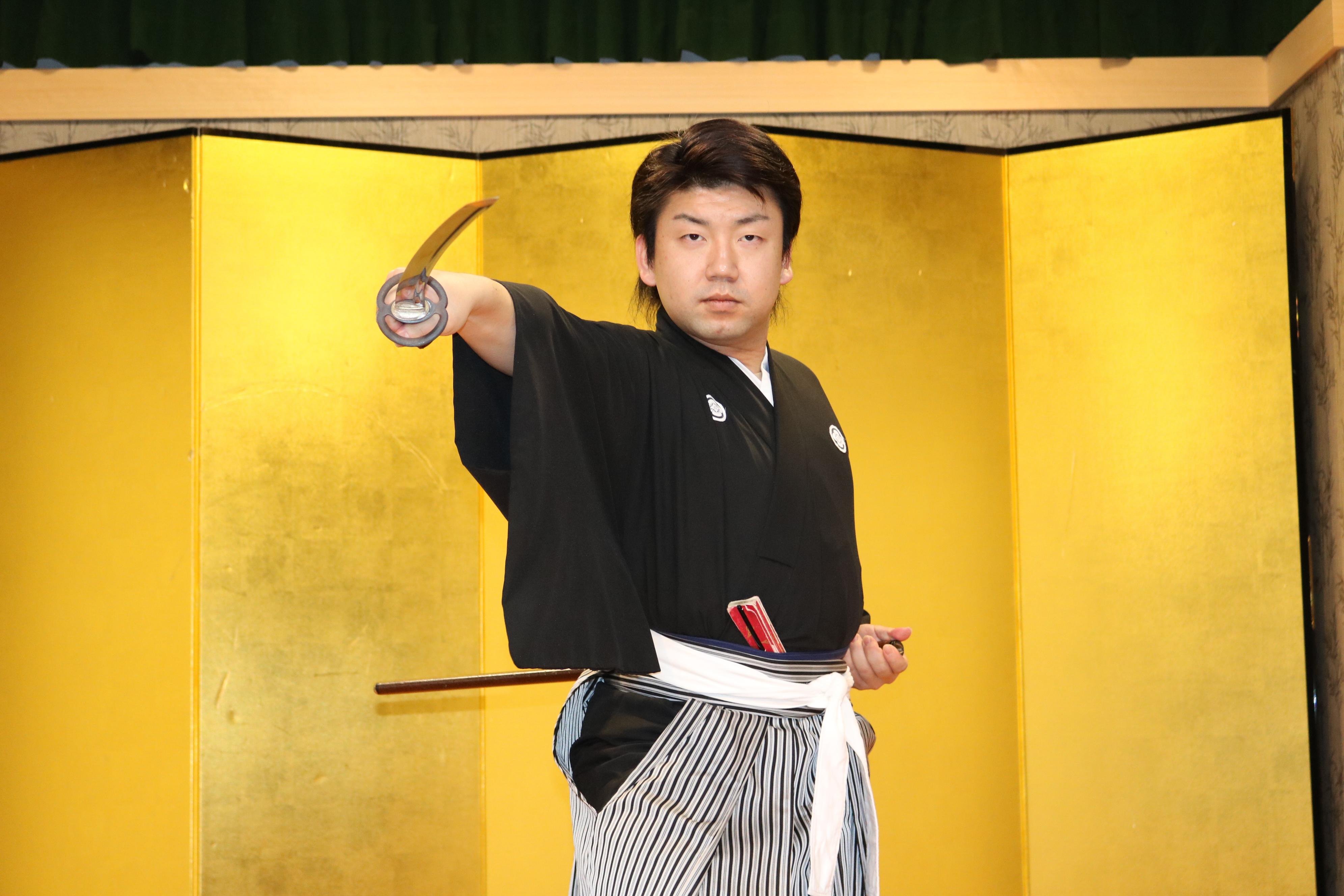 Kyoto Samurai Kenbu Sword Dance Show & Mini Lesson