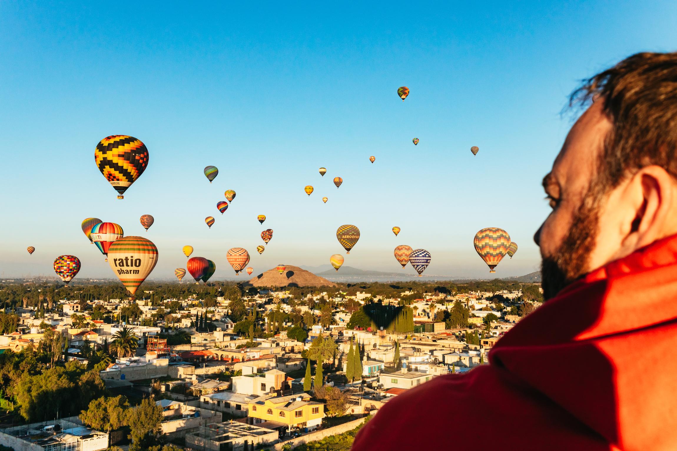 Teotihuacan Hot Air Balloon Adventure & Archaeological Tour