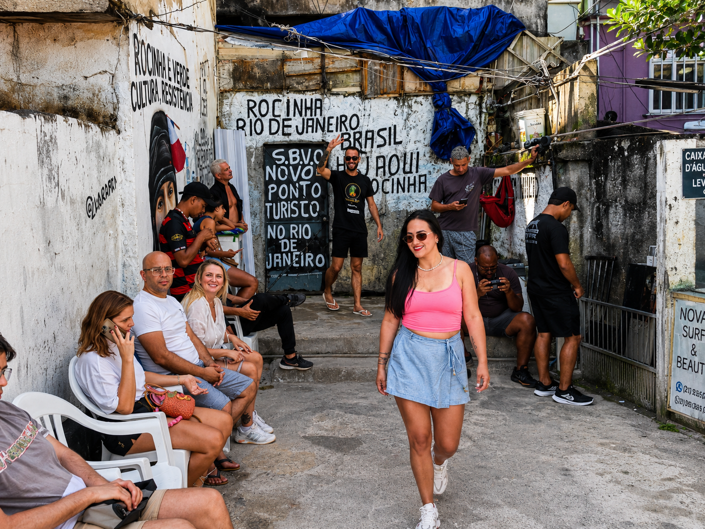 Rocinha Favela & Gate of Heaven Drone Tour – Rio de Janeiro