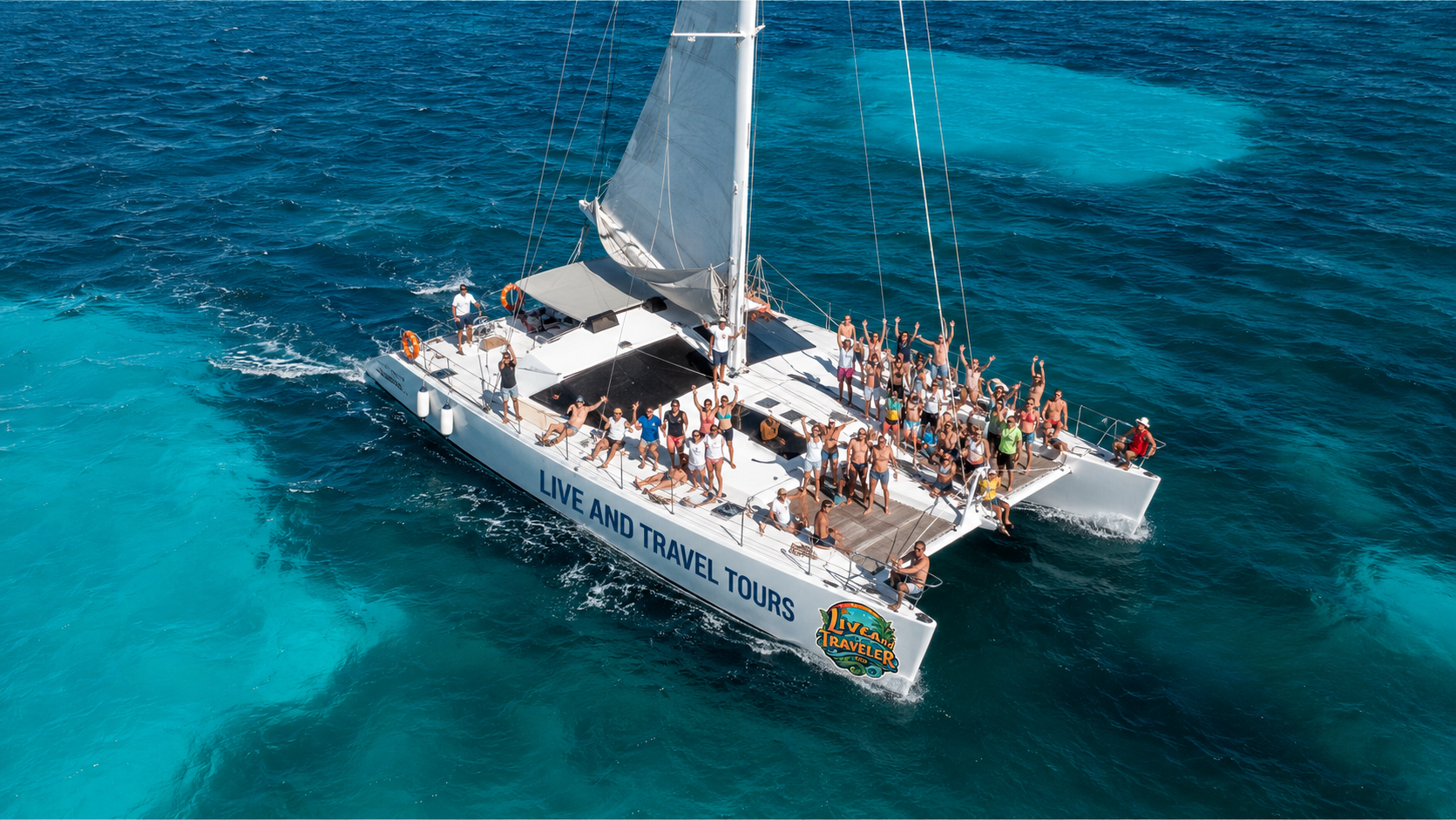Isla Mujeres Catamaran Adventure with Snorkeling & Buffet
