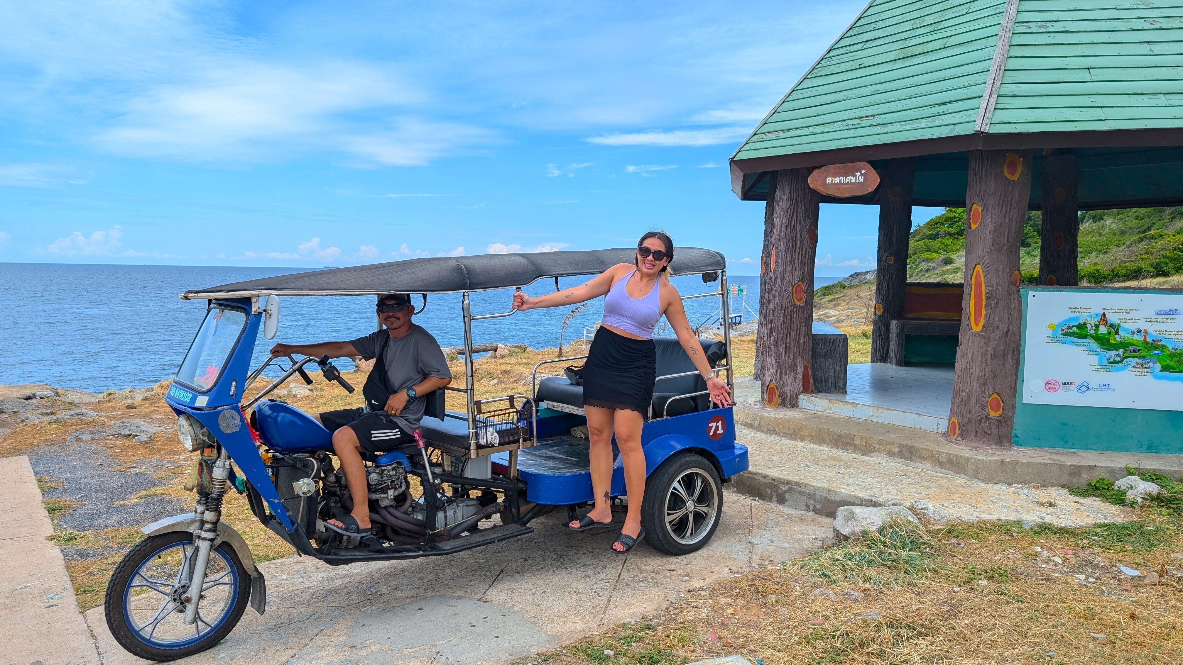 Koh Sichang Island Discovery with Private Tuktuk