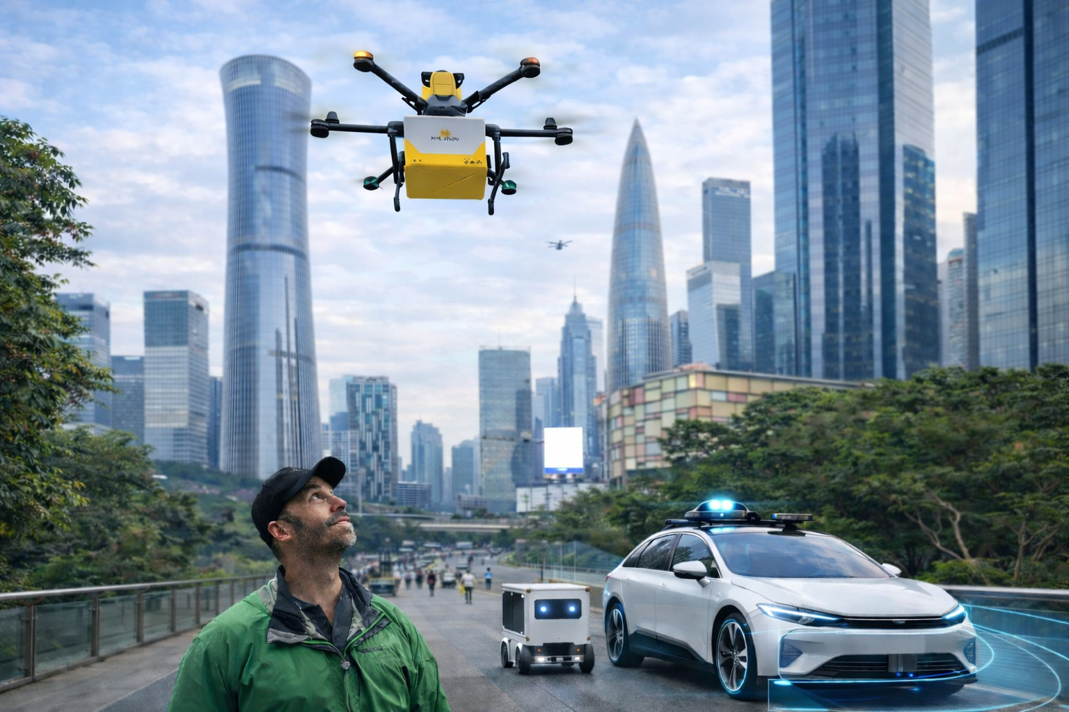 Shenzhen Tech Immersion: Robotaxis, Drone Delivery & EV Showrooms