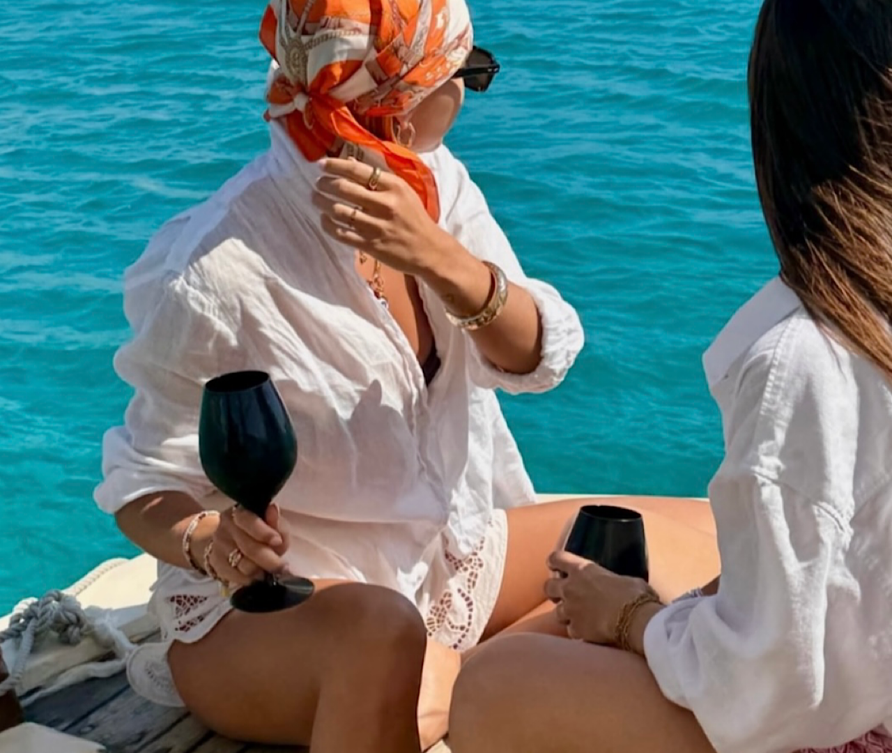 Mykonos Private Wooden Boat Cruise with Lunch