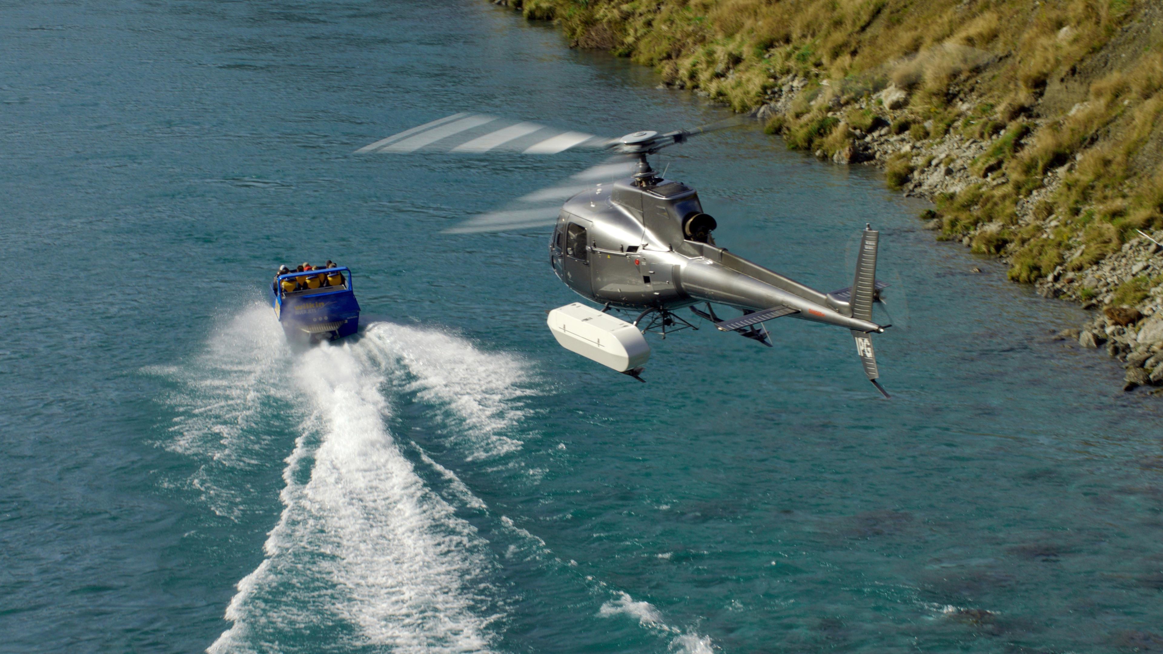 Wānaka Heli-Jet Combo: Helicopter Flight & Jet Boat Ride