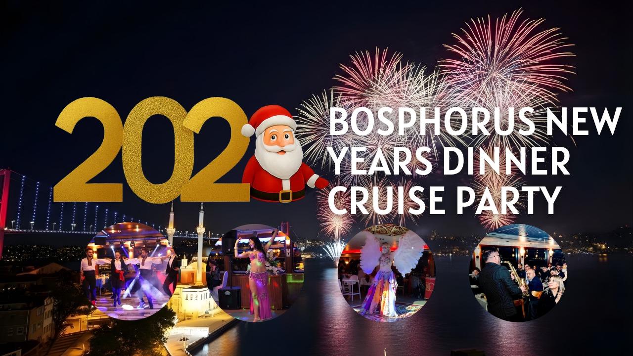 Istanbul Bosphorus New Year's Eve Dinner Cruise & Party