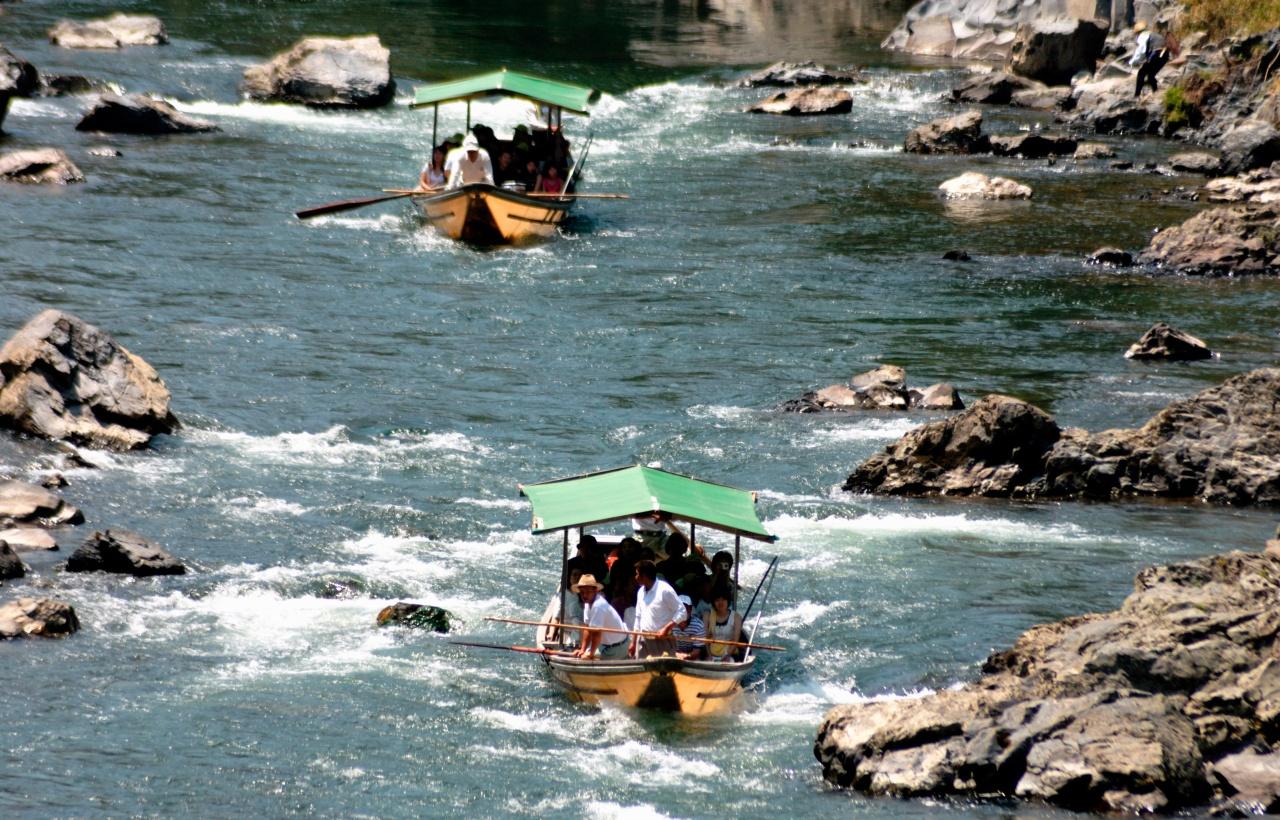 Hozugawa River Cruise & Sagano Train Day Trip