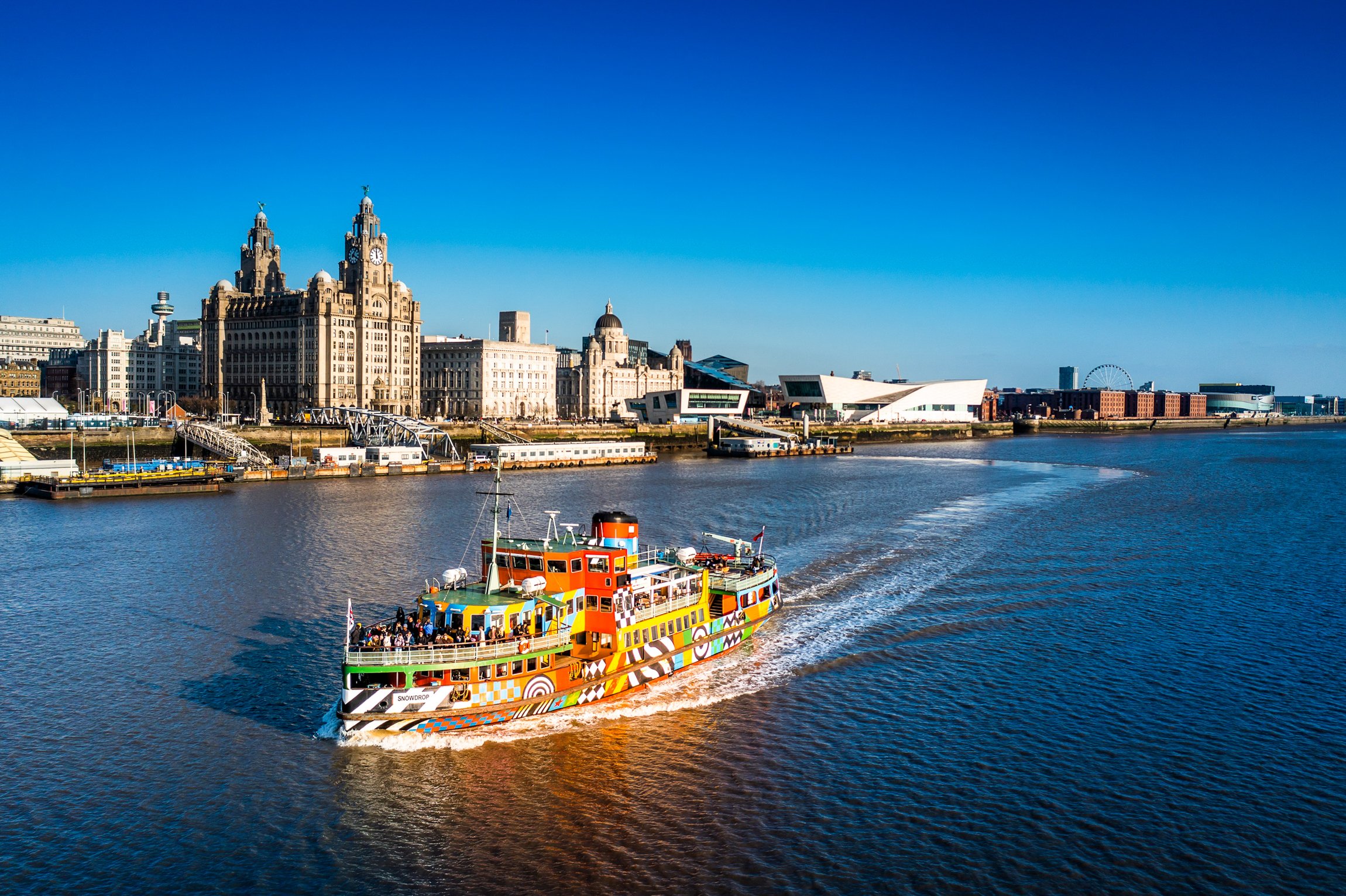 Liverpool: Mersey River Sightseeing Cruise