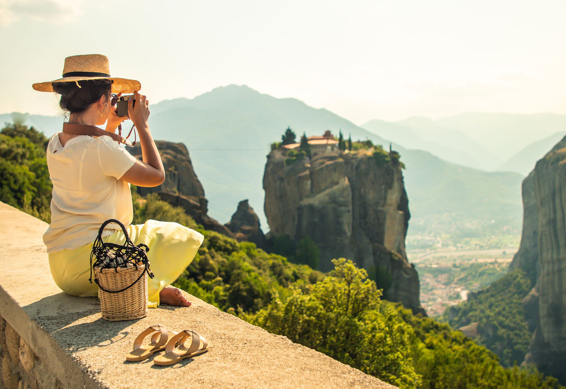 Athens to Meteora: Full-Day Trip with Monastery Visits, Caves & Coastal Stops