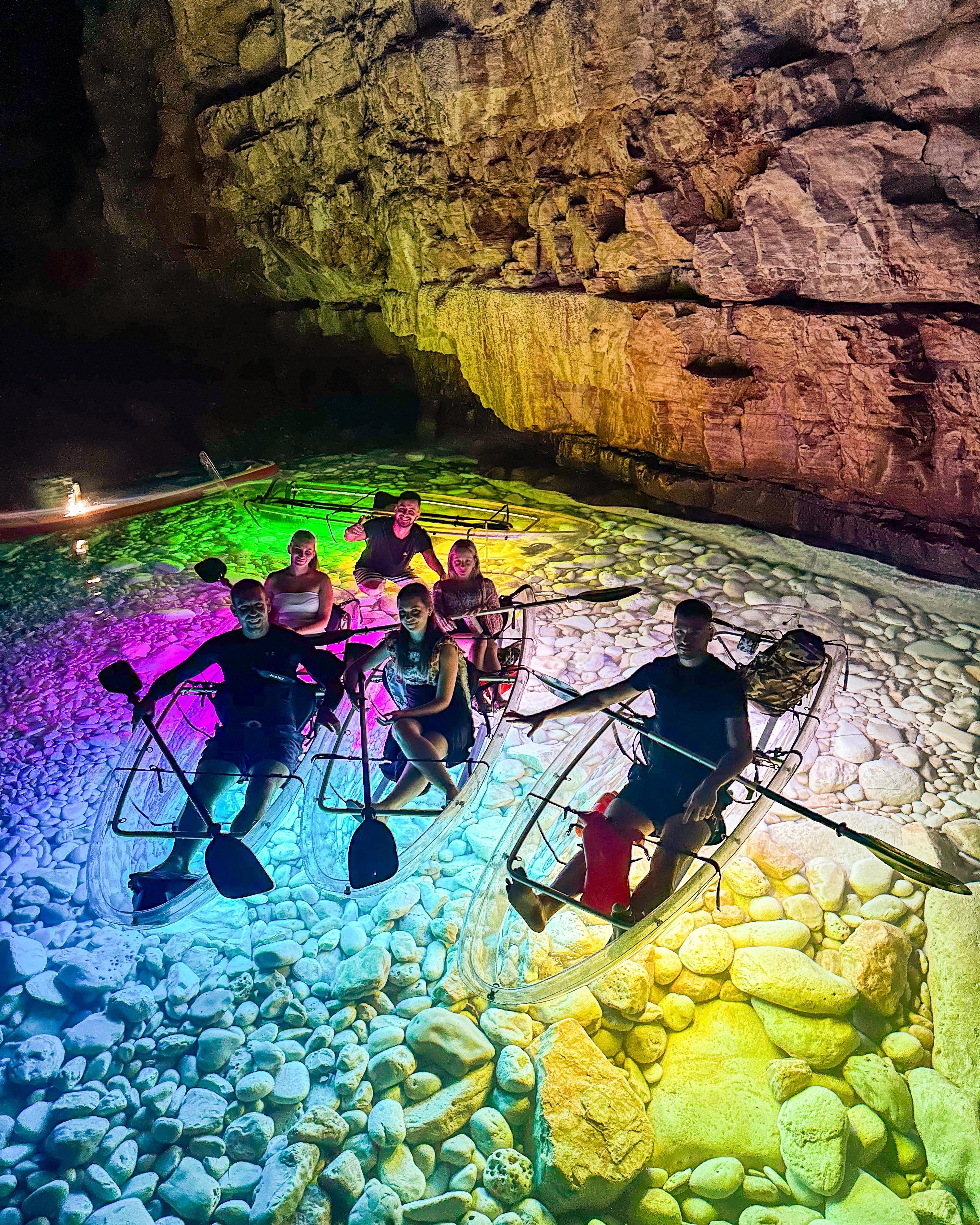 Pula Clear Kayak Sunset & Night LED Adventure