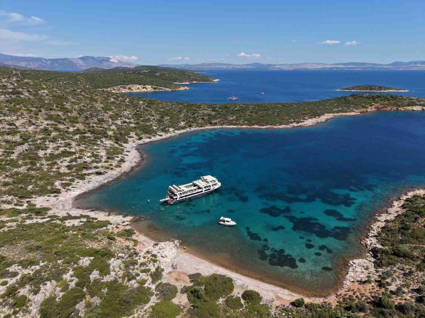 Çeşme Coast Full-Day Boat Adventure with BBQ