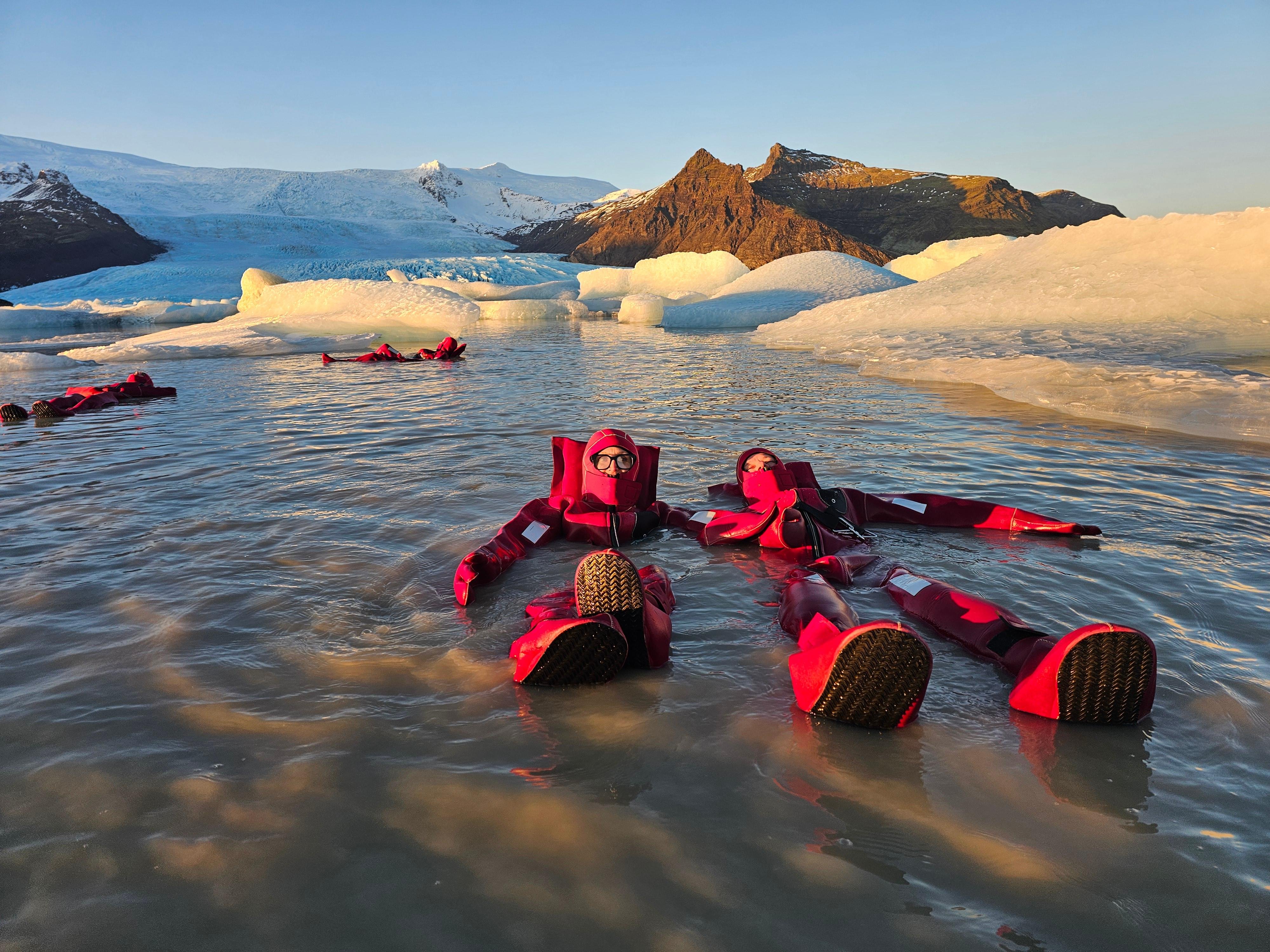 Fjallsárlón Glacier Lagoon Ice Floating Experience