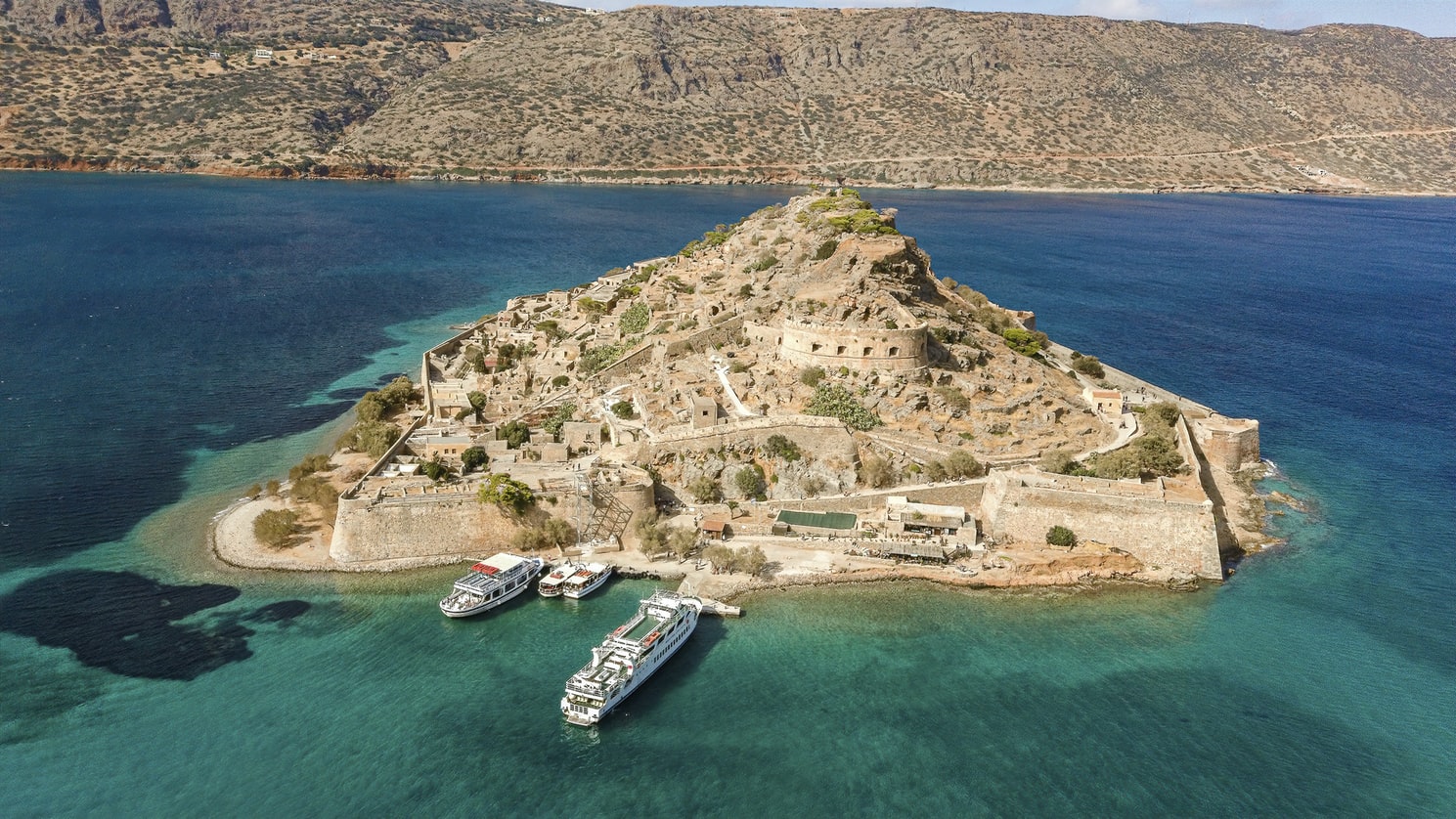Spinalonga Island Boat Tour with BBQ & Beach Swim