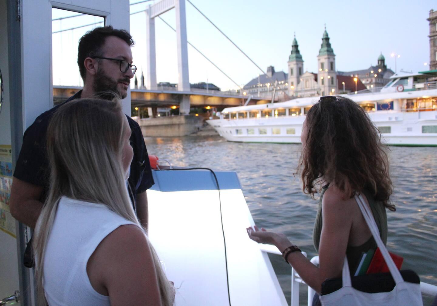 The Only Budapest Boat Cruise with Local Live Guide (+Drink)