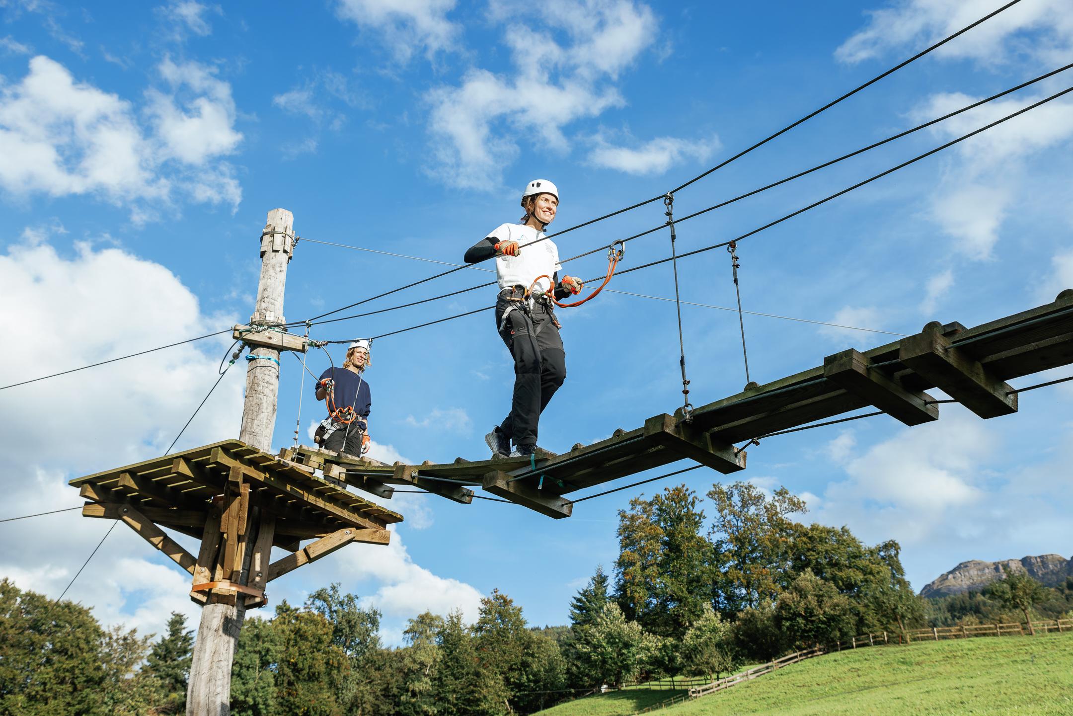 Küssnacht: Rigi Ropes Park Climbing Adventure