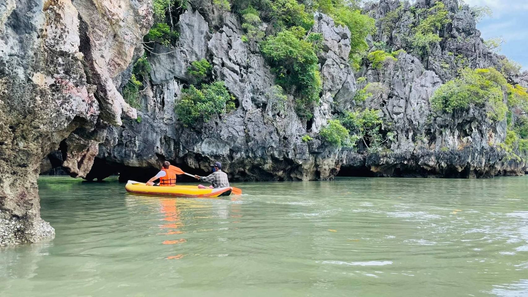 Phang Nga Bay Big Boat Adventure with Canoeing & James Bond Island